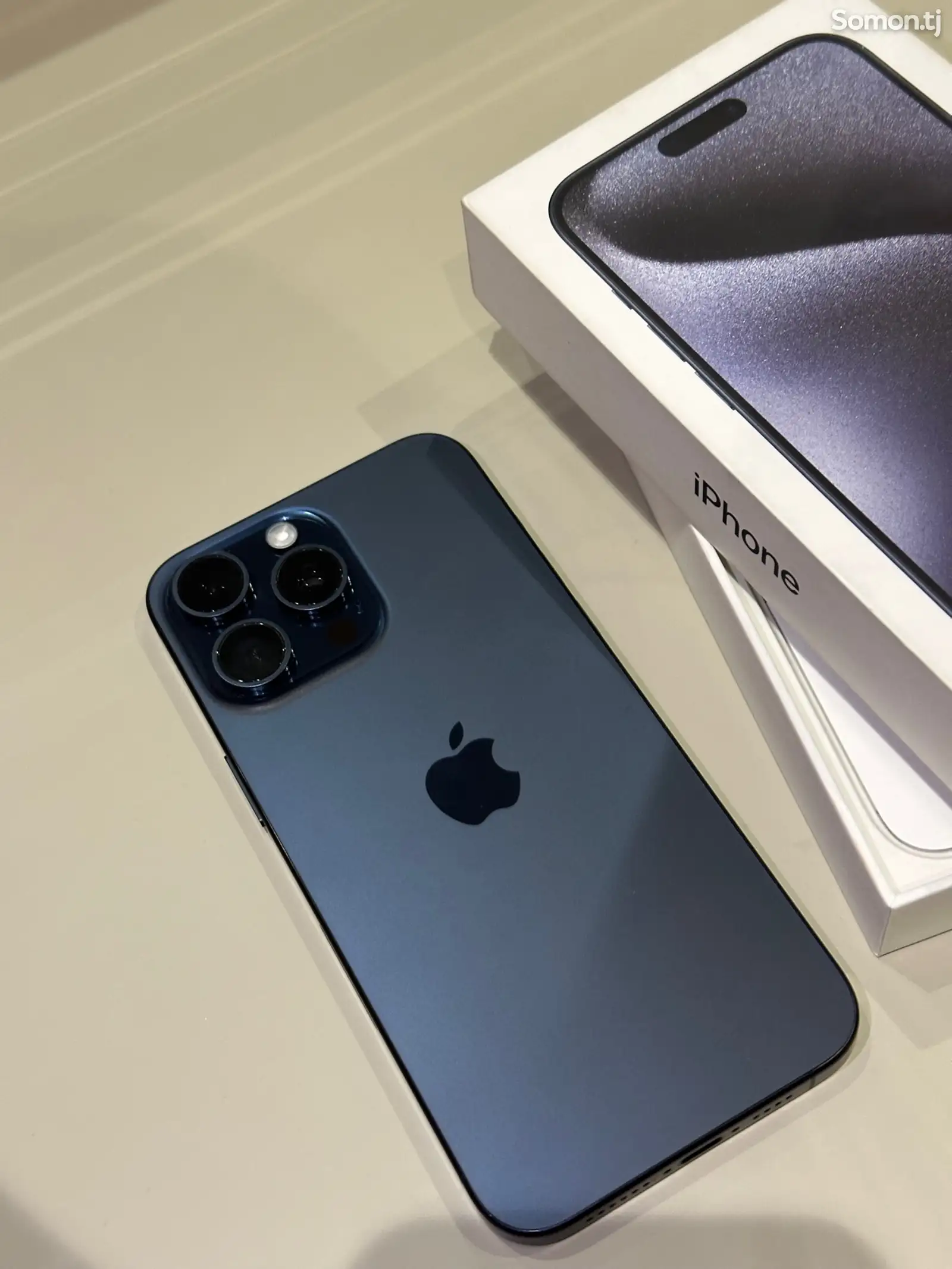 Apple iPhone 15 Pro Max, 256 gb, Blue Titanium-1