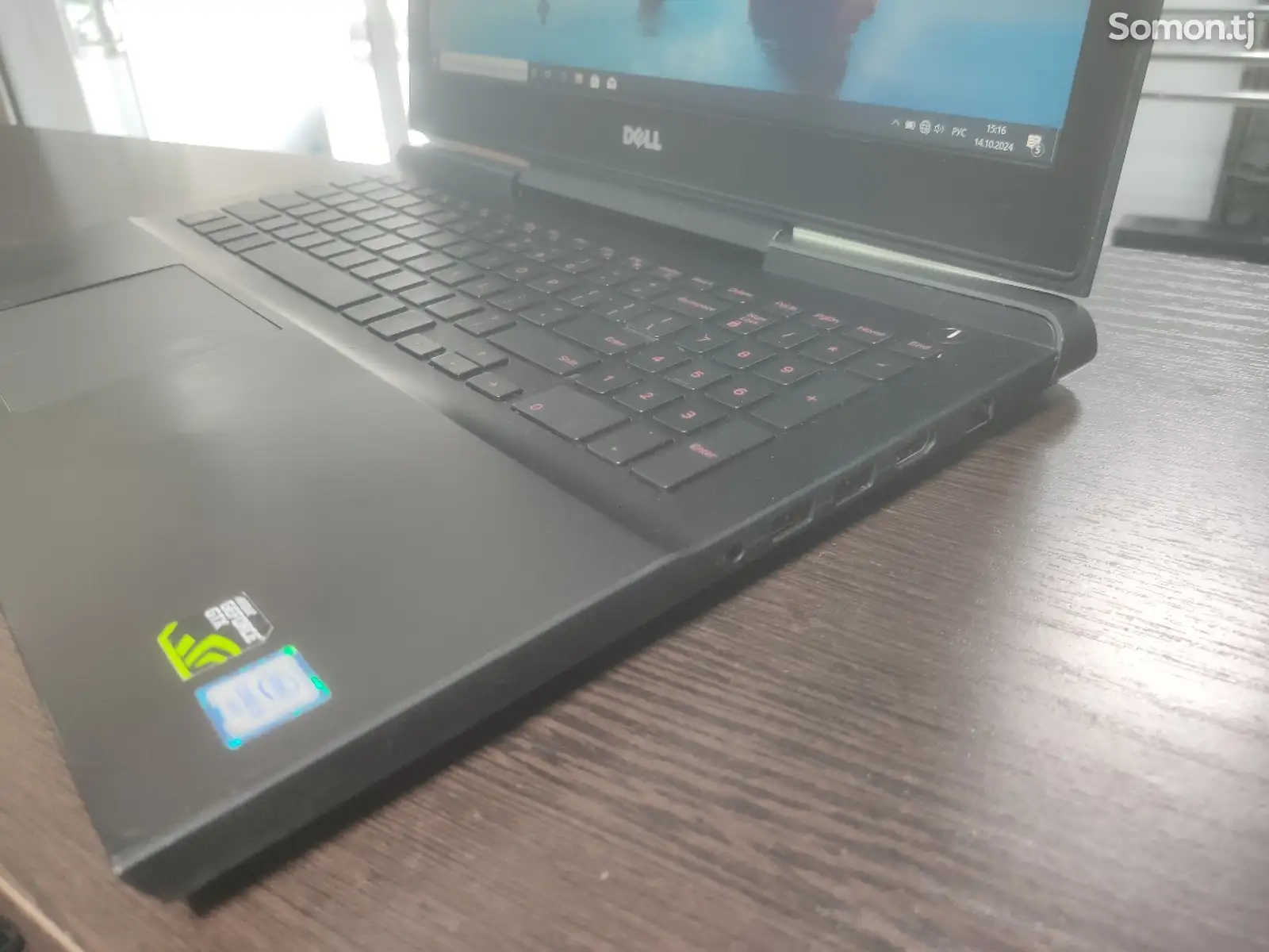 Ноутбук Dell core i5-6300HQ GTX 4GB RAM 8GB-4