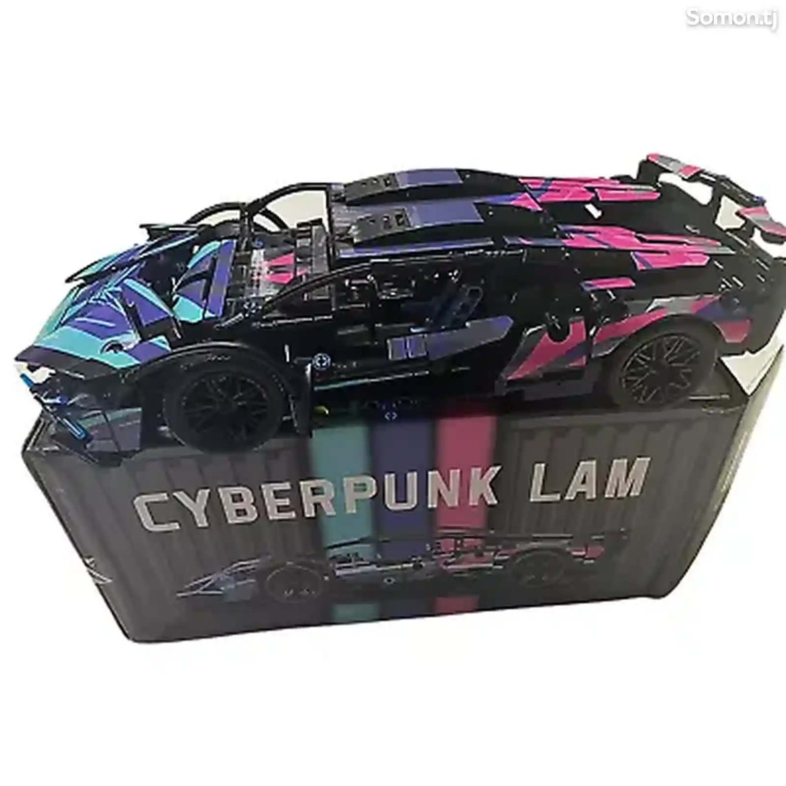 Лего конструктор Lamborghini Cyberpunk 114 technol model-1