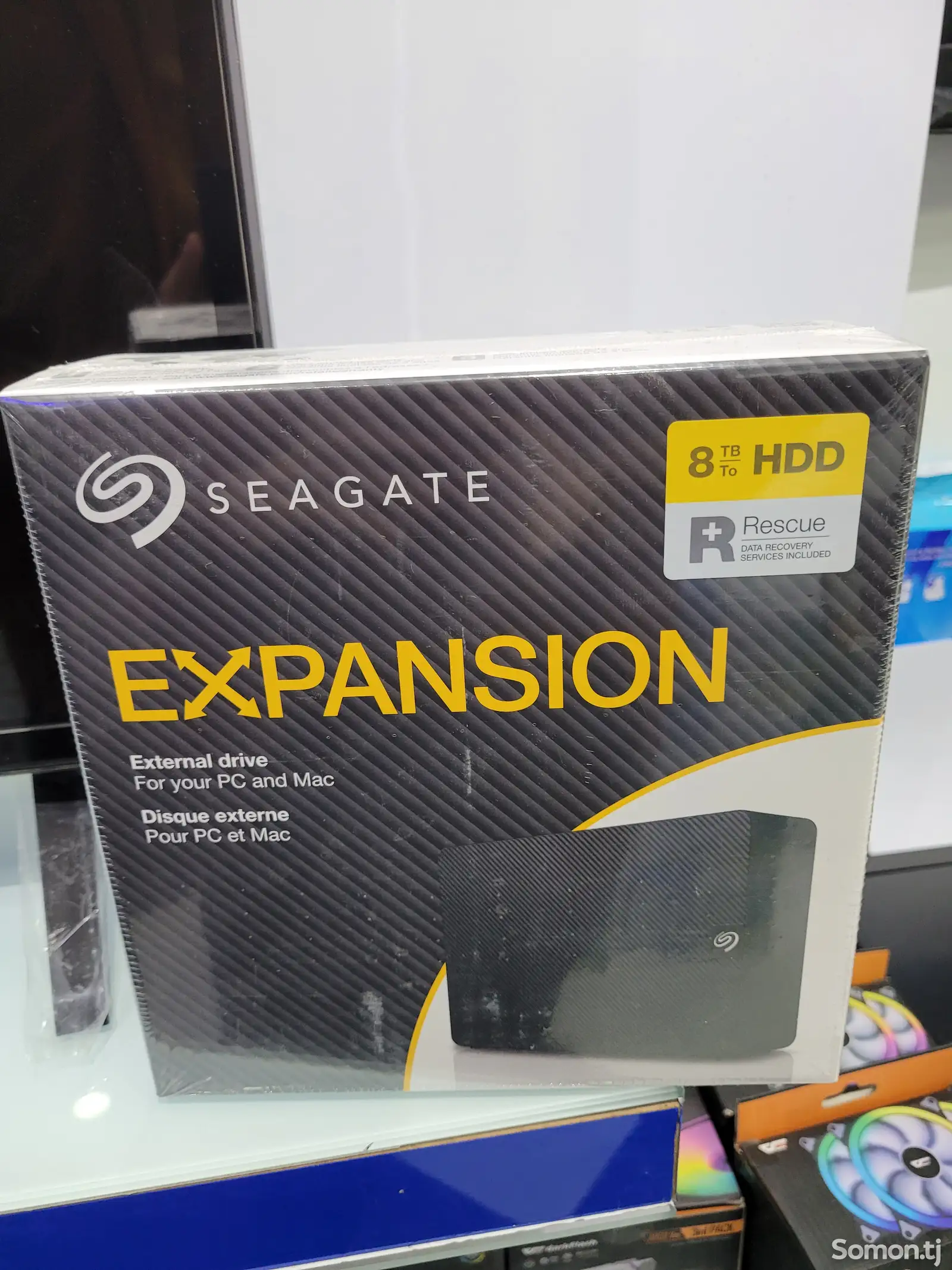 Внешний жёсткий диск 8TB Seagate Expansion