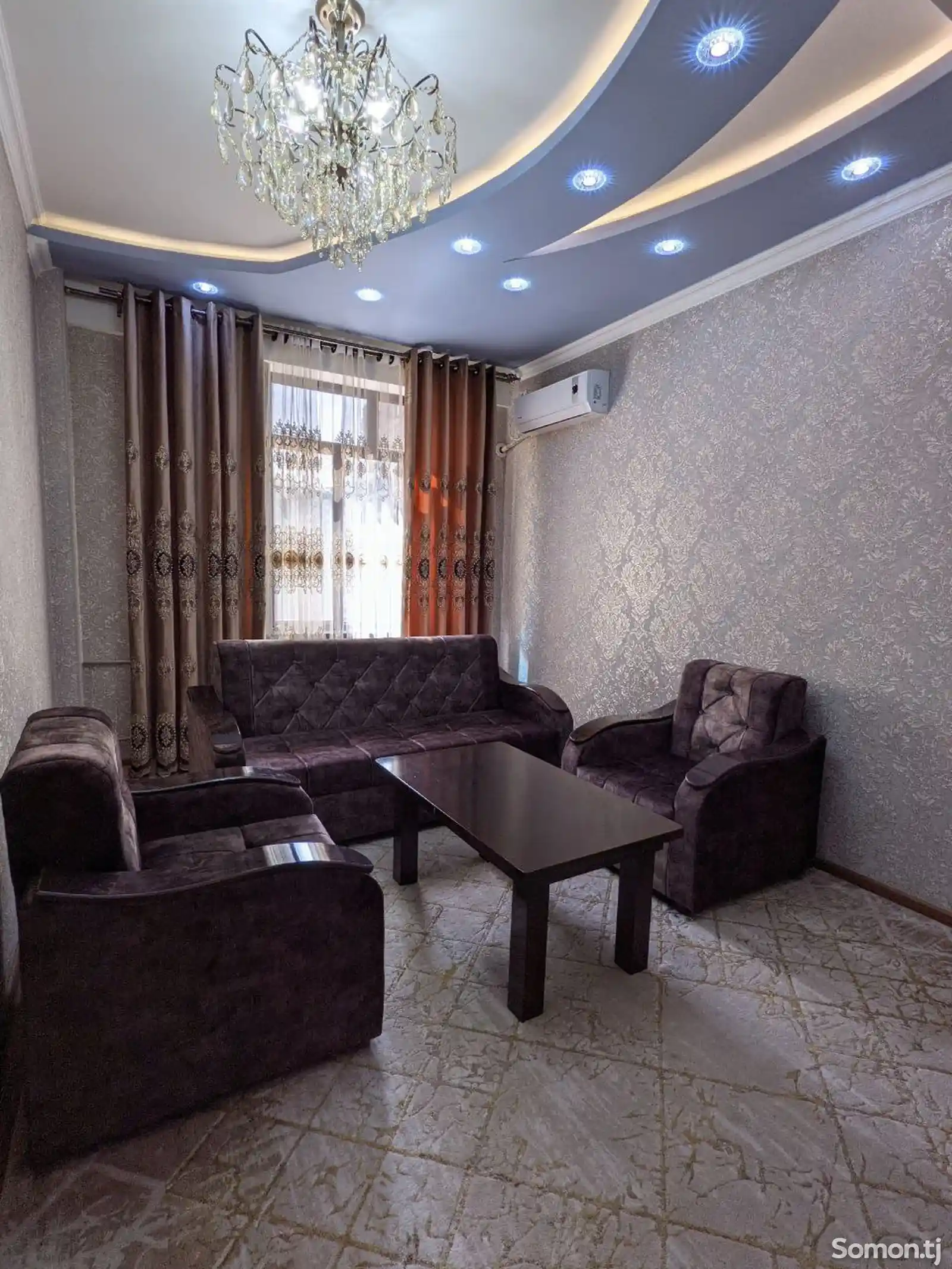 2-комн. квартира, 9 этаж, 80м²,И.Сомони-3