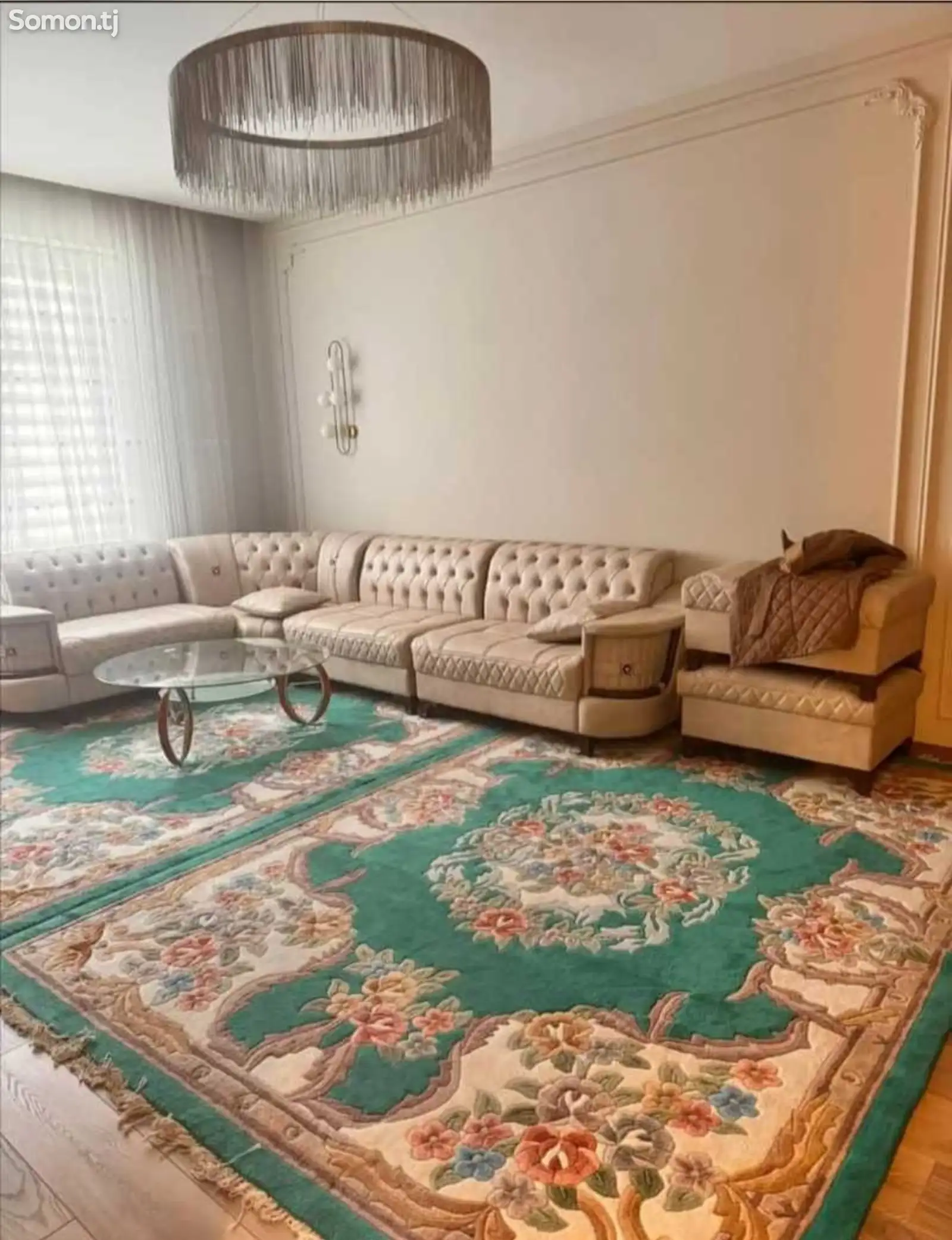 2-комн. квартира, 6 этаж, 98м², И.Сомони-1