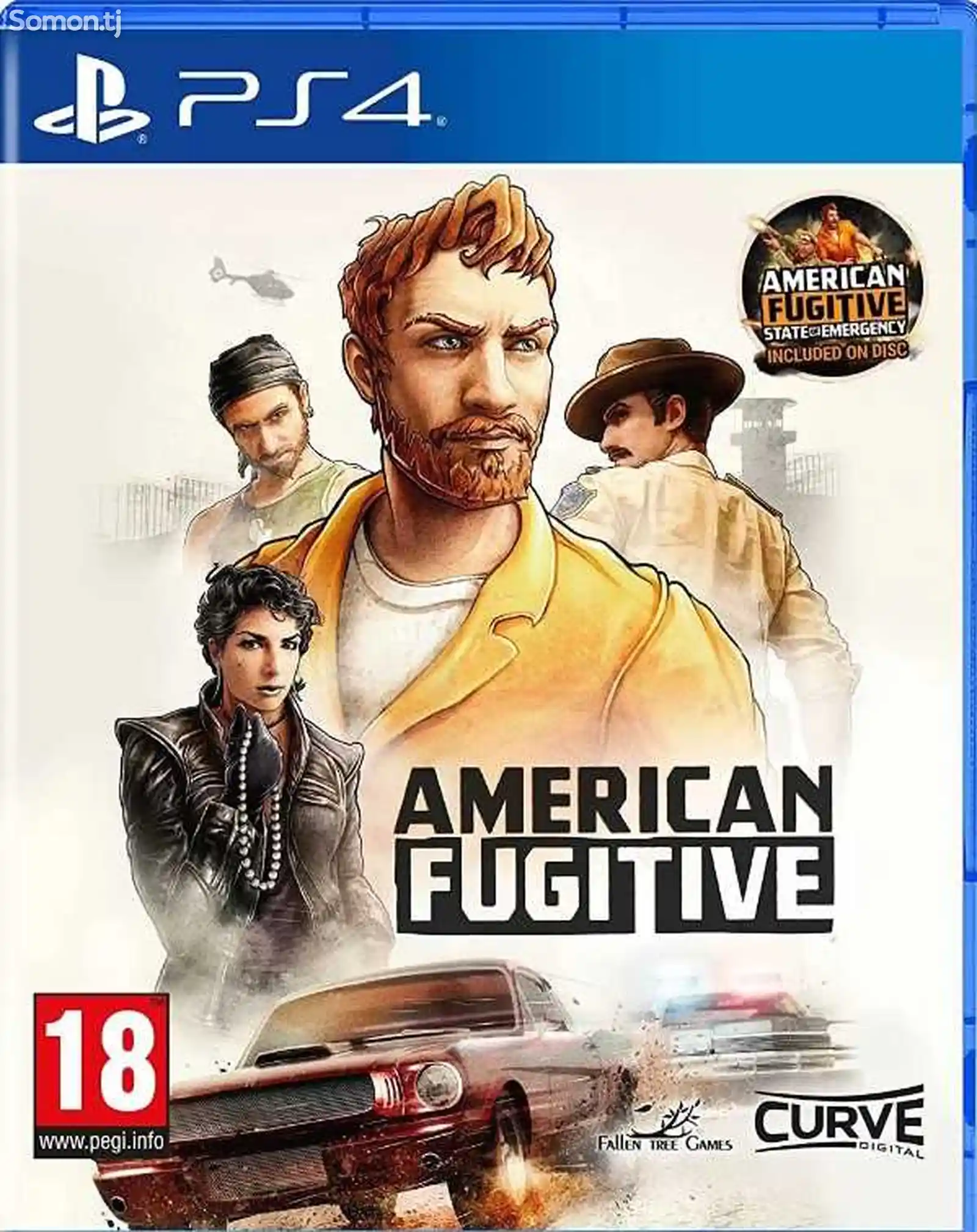 Игра American fugitive для PS-4 / 5.05 / 6.72 / 7.02 / 7.55 / 9.00 /-1