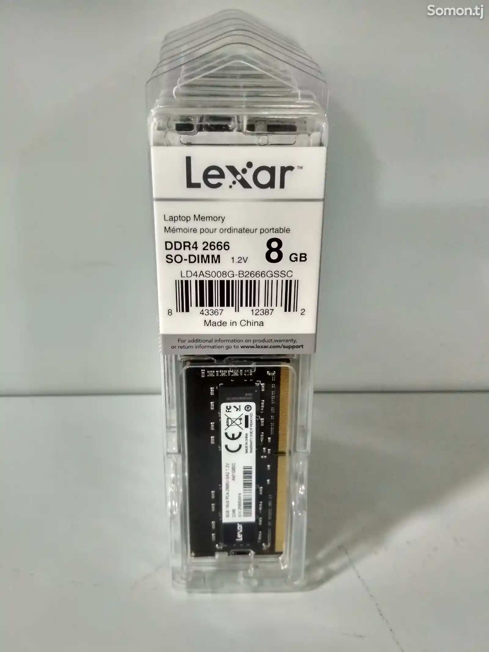Оперативная память для ноутбуков Lexar DDR4 2666 8GB-1