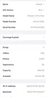 Apple iPhone 14 Pro Max, 256 gb, Deep Purple-7