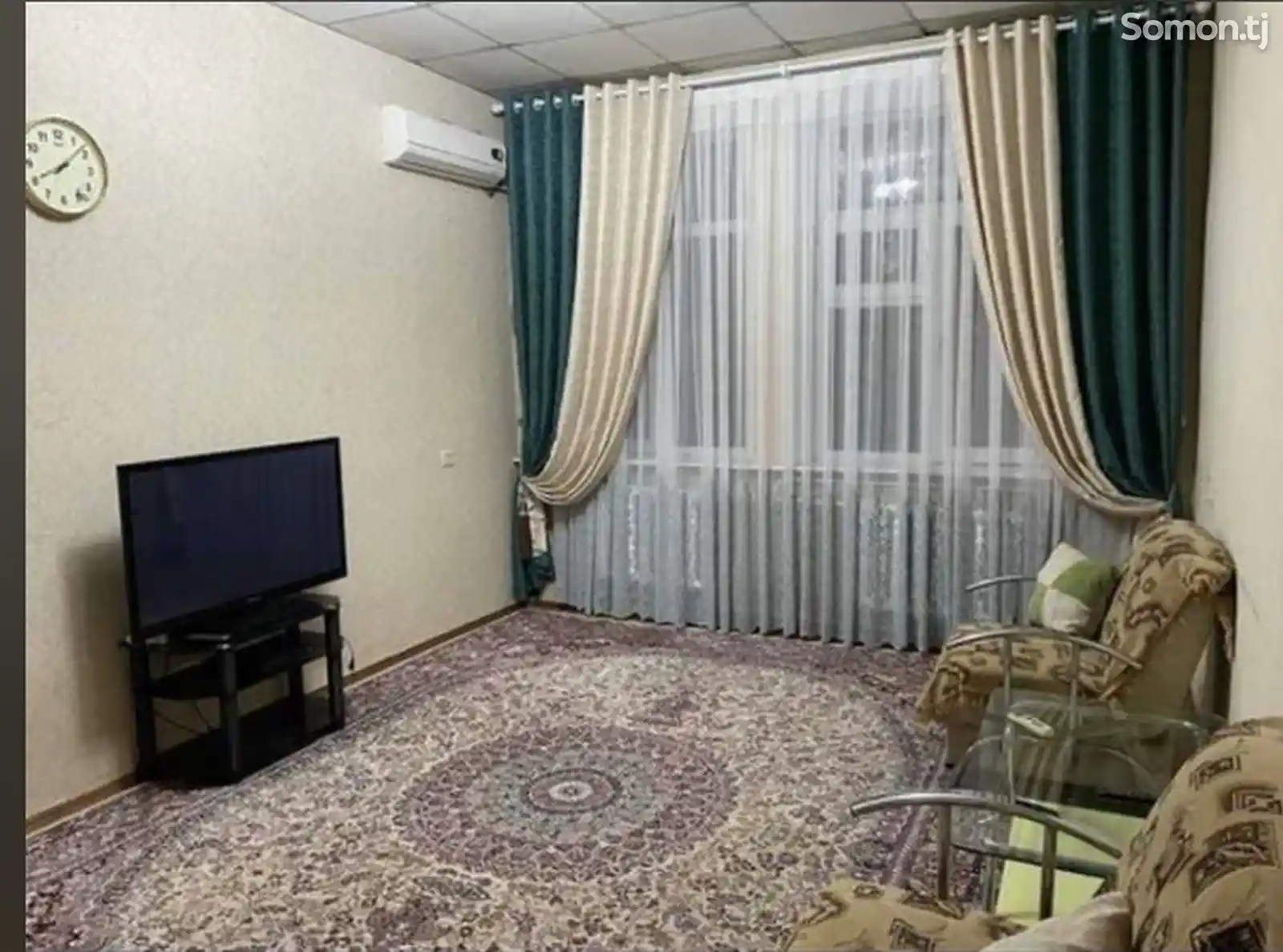 2-комн. квартира, 2 этаж, 65м², И. Сомони-3