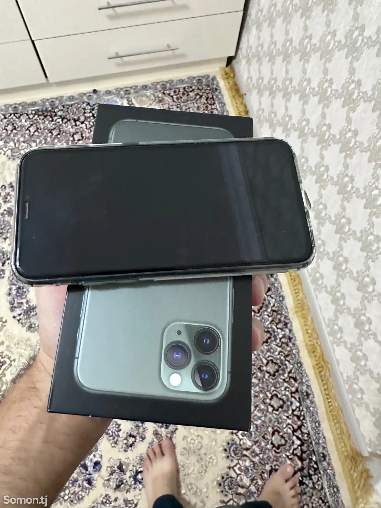 Apple iPhone 11 Pro, 256 gb, Midnight Green-1