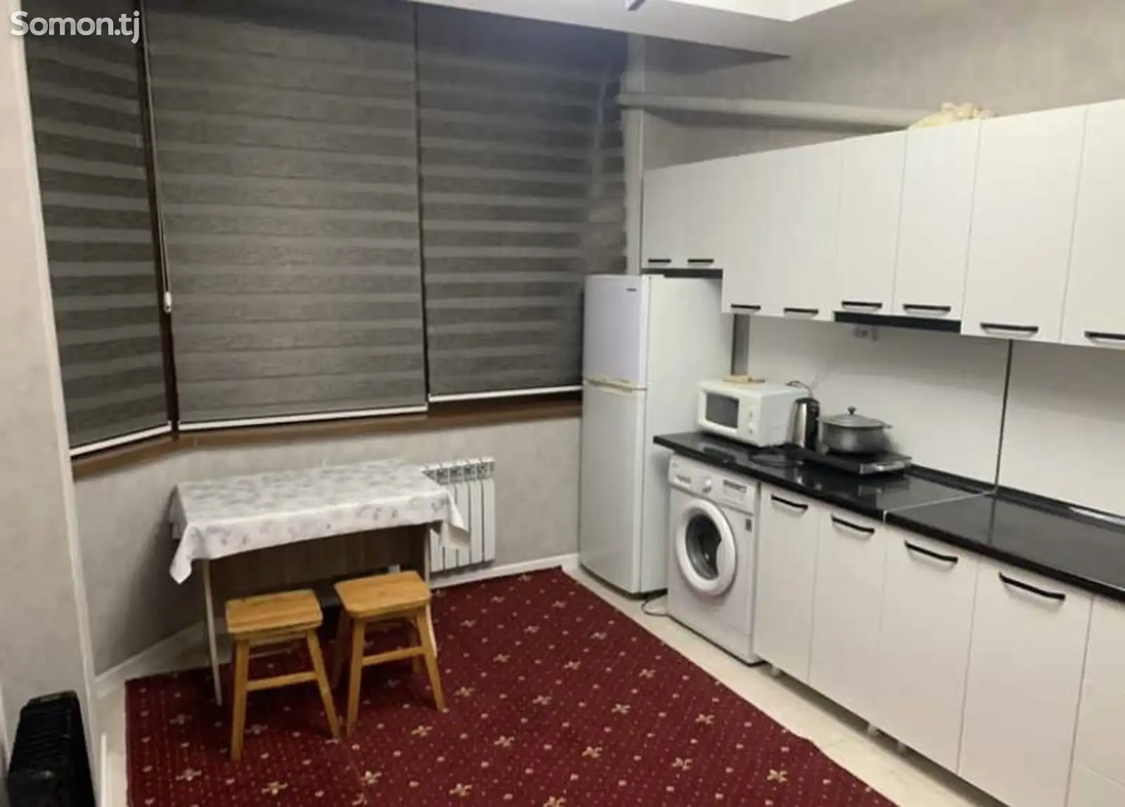 1-комн. квартира, 4 этаж, 55 м², Сомони-5