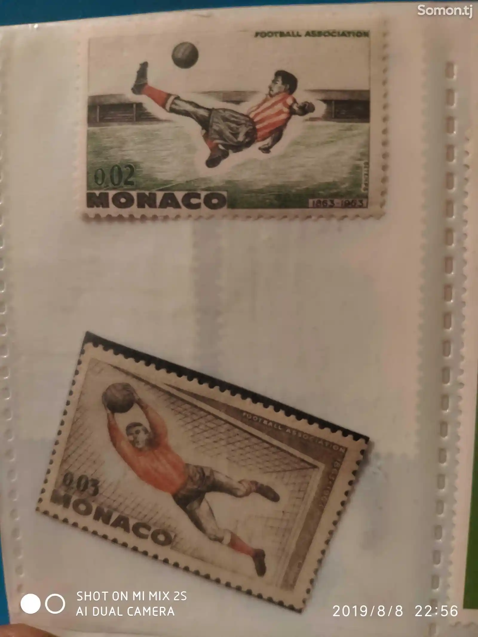 Почтовые марки Монако-3