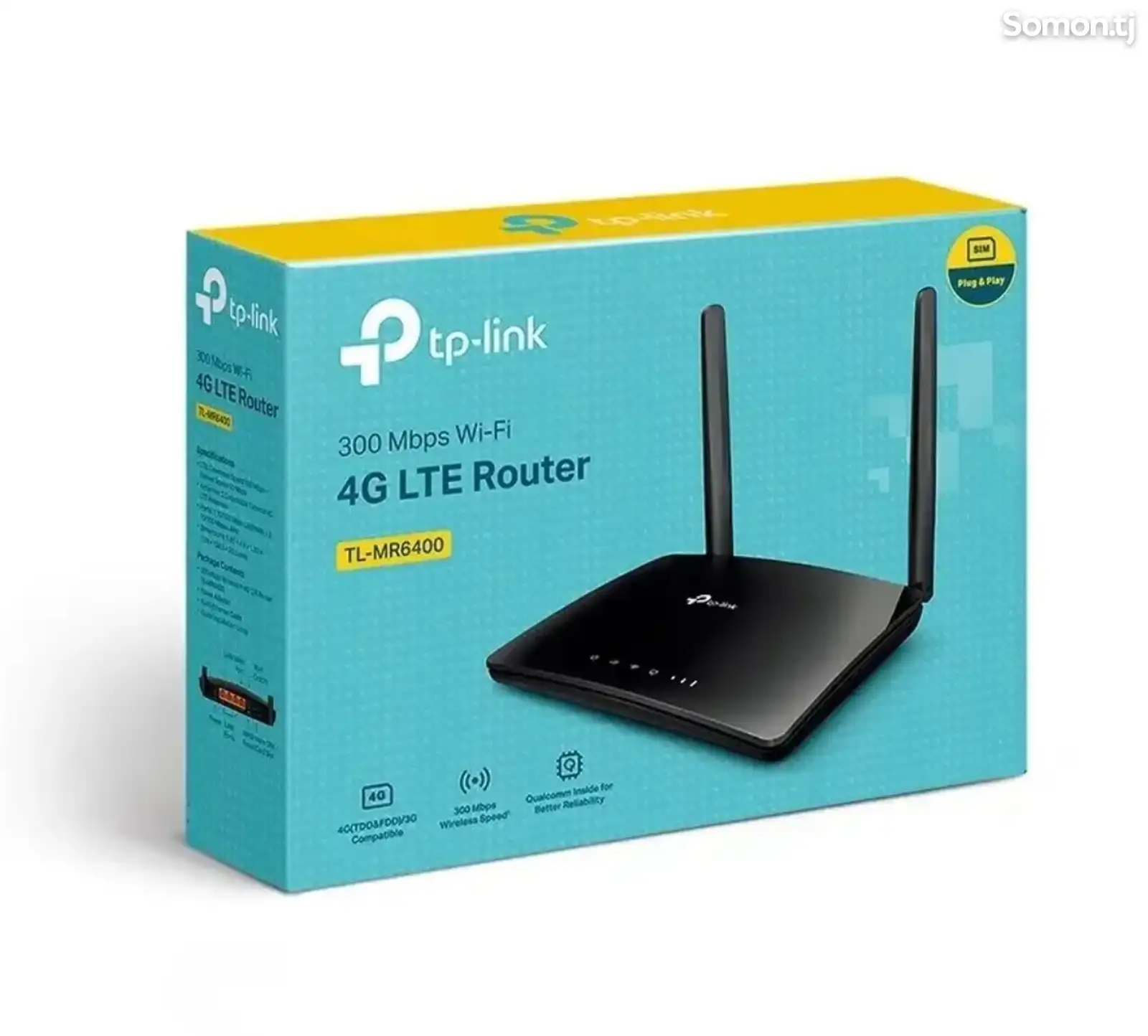 Роутер Wi-Fi TL-MR6400 с поддержкой 4G LTE-1