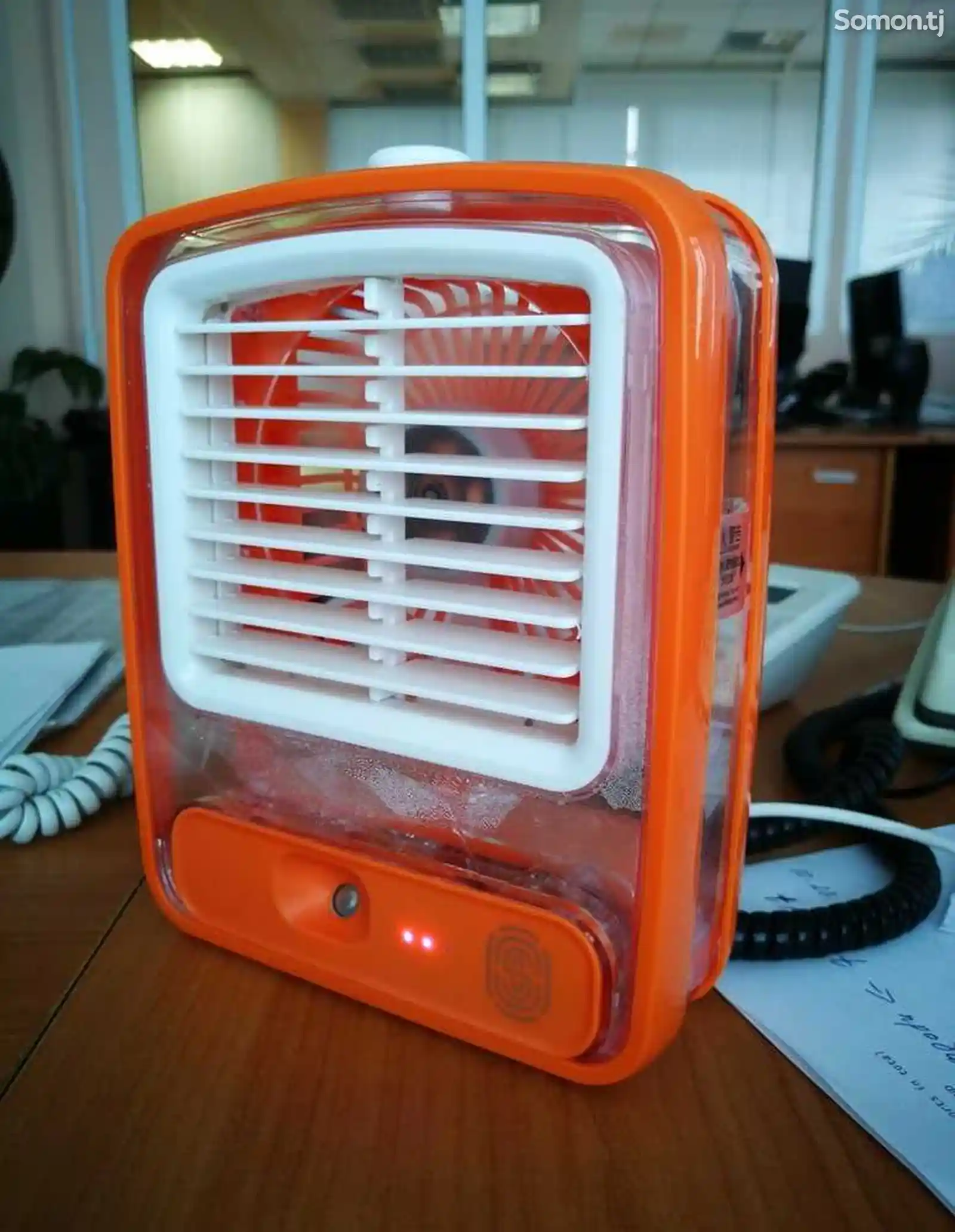 Настольный мини вентилятор с охлаждением-7