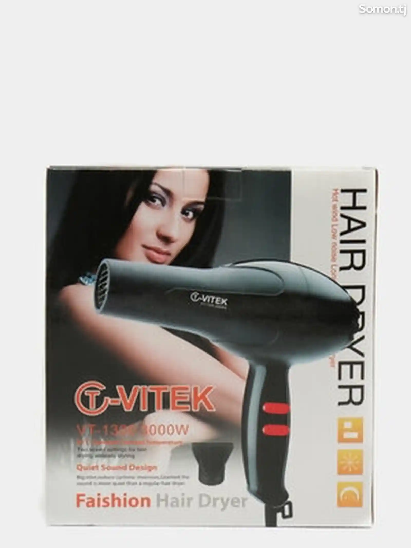 Фен Vitek 1300 3000w-4