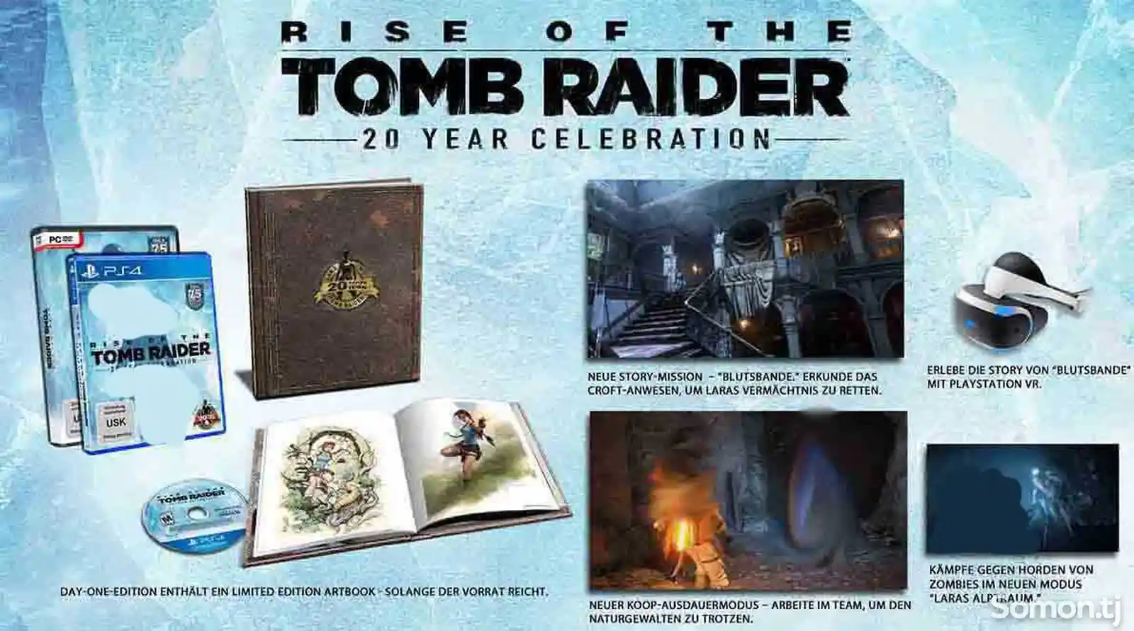 Игра Rise of the Tomb Raider для прошитых Xbox 360