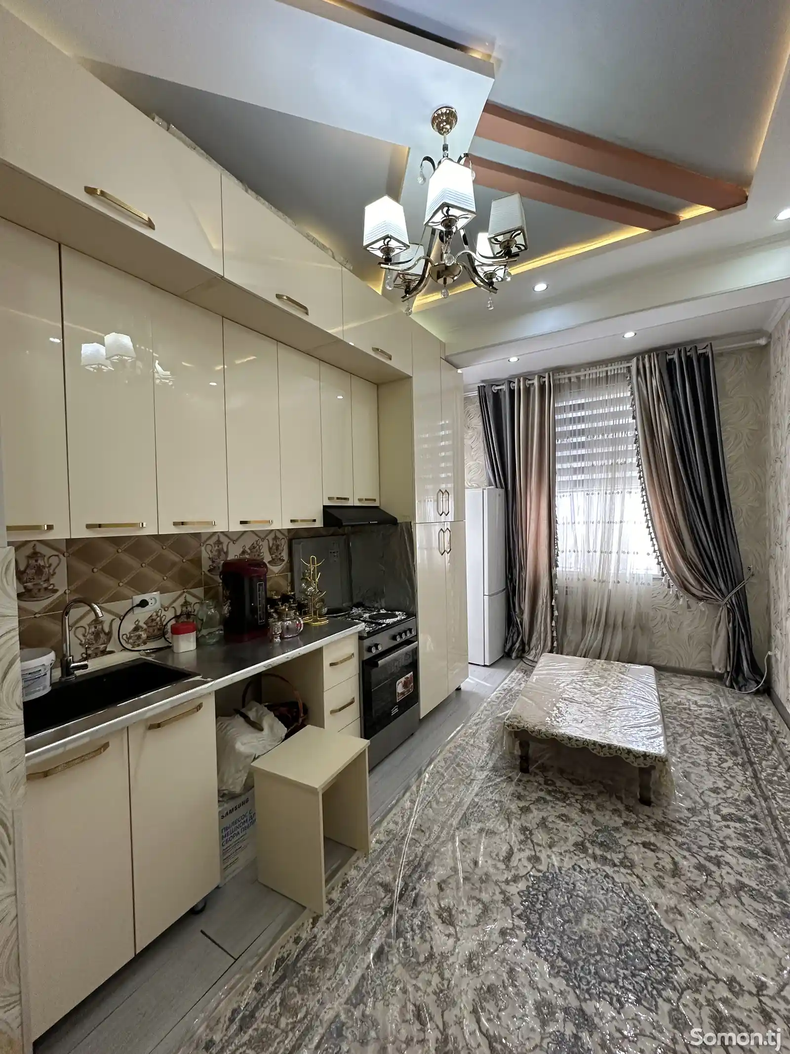 1-комн. квартира, 8 этаж, 50 м², Шохмансур-5