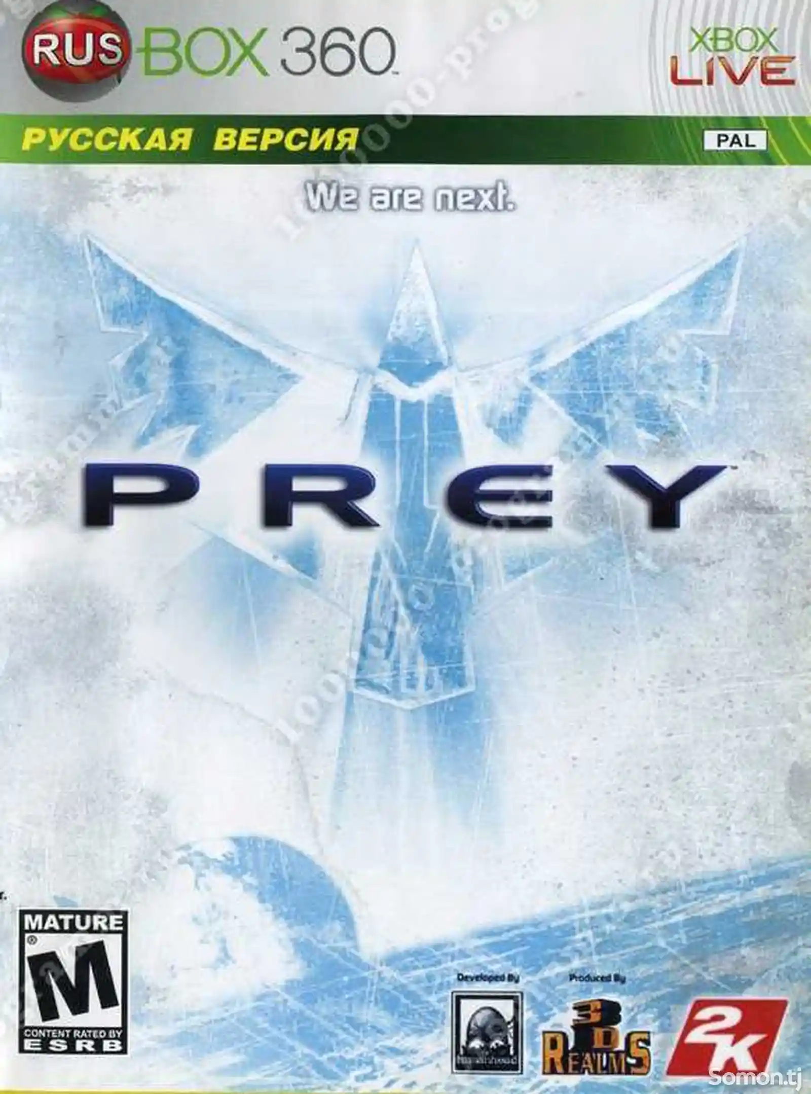 Игра Prey для прошитых Xbox 360