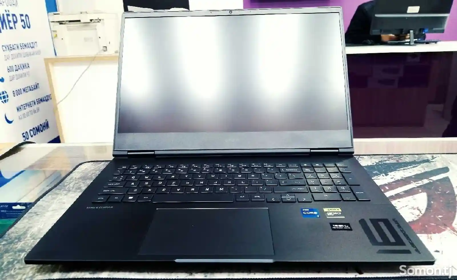Ноутбук HP core i7 13TH 16 ядро RTX 4050 6GB13ГБ GDDR6-3