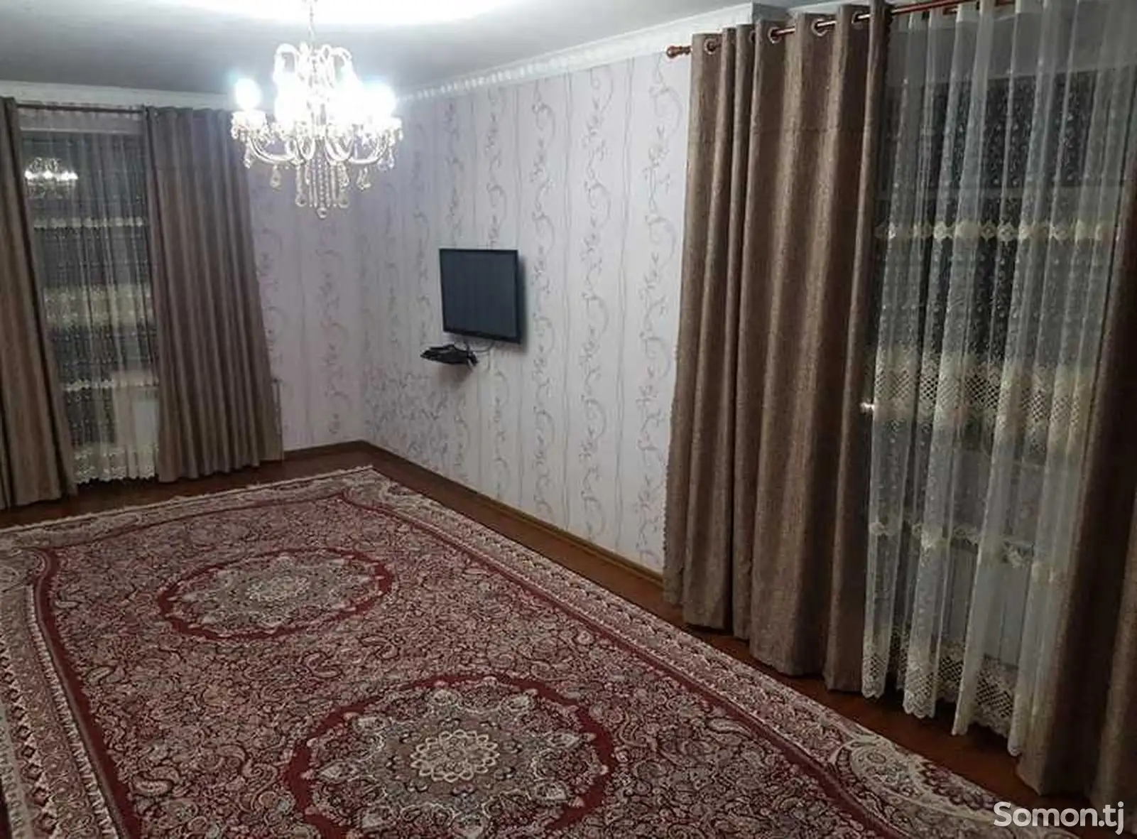 2-комн. квартира, 7 этаж, 90м², Исмоили Сомони-1