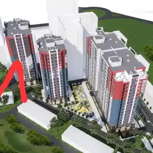 2-комн. квартира, 11 этаж, 70 м², Исмоили сомони, мойка Малика