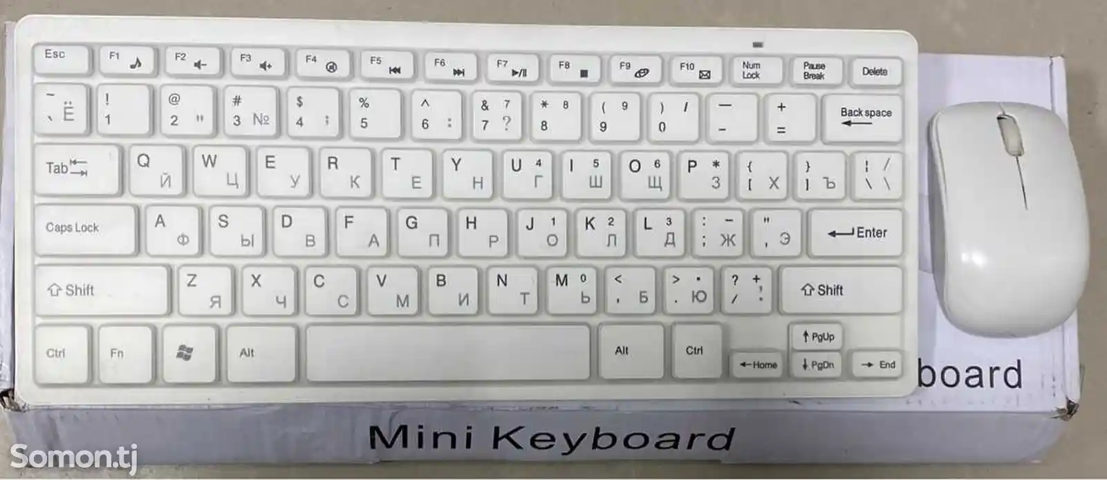 Мини клавиатура, мышка беспроводная-2