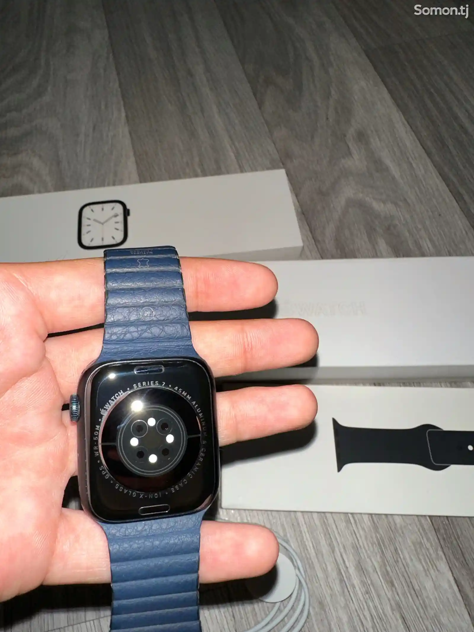 Смарт часы Apple Watch Series 7 GPS Midnight Aluminium 45MM-2