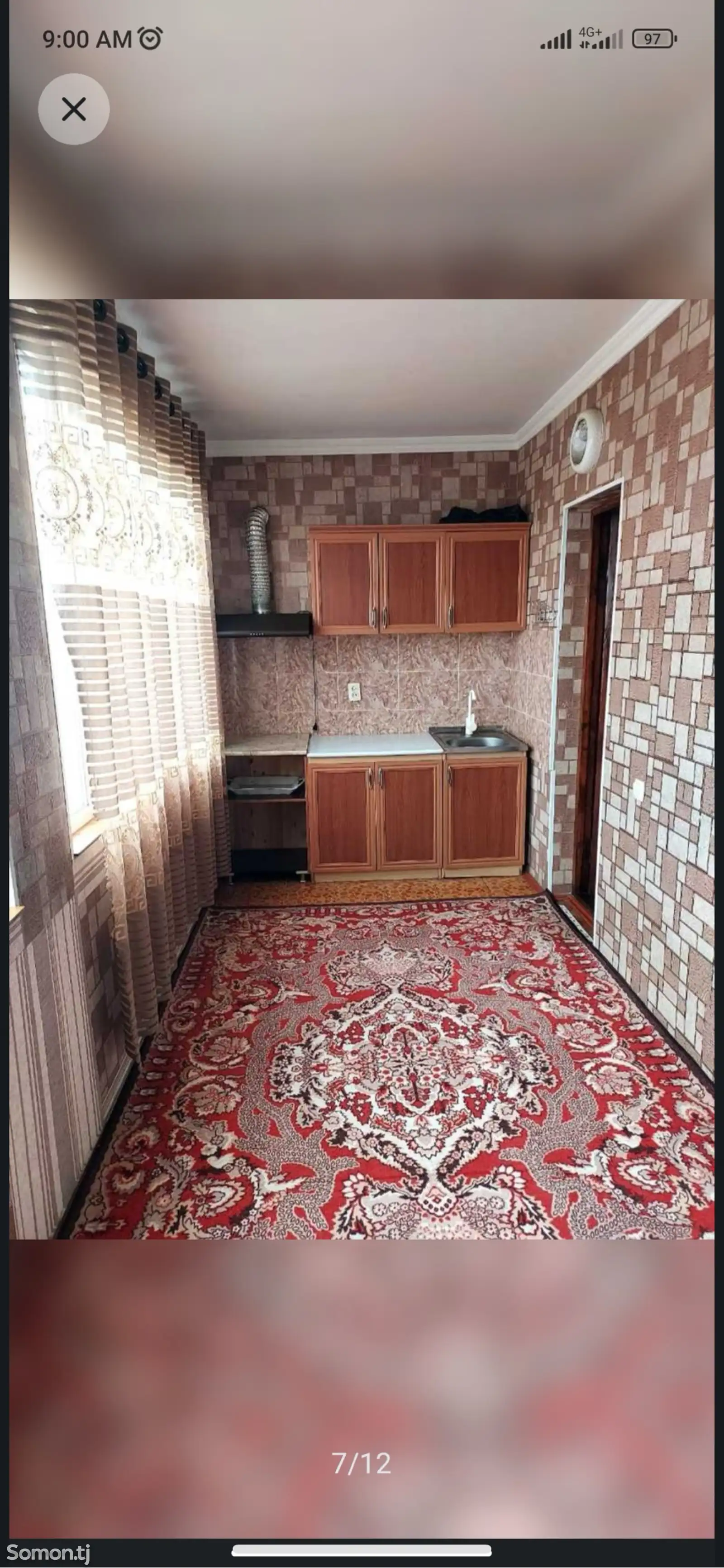 2-комн. квартира, 4 этаж, 70м², Панчшанбе-1