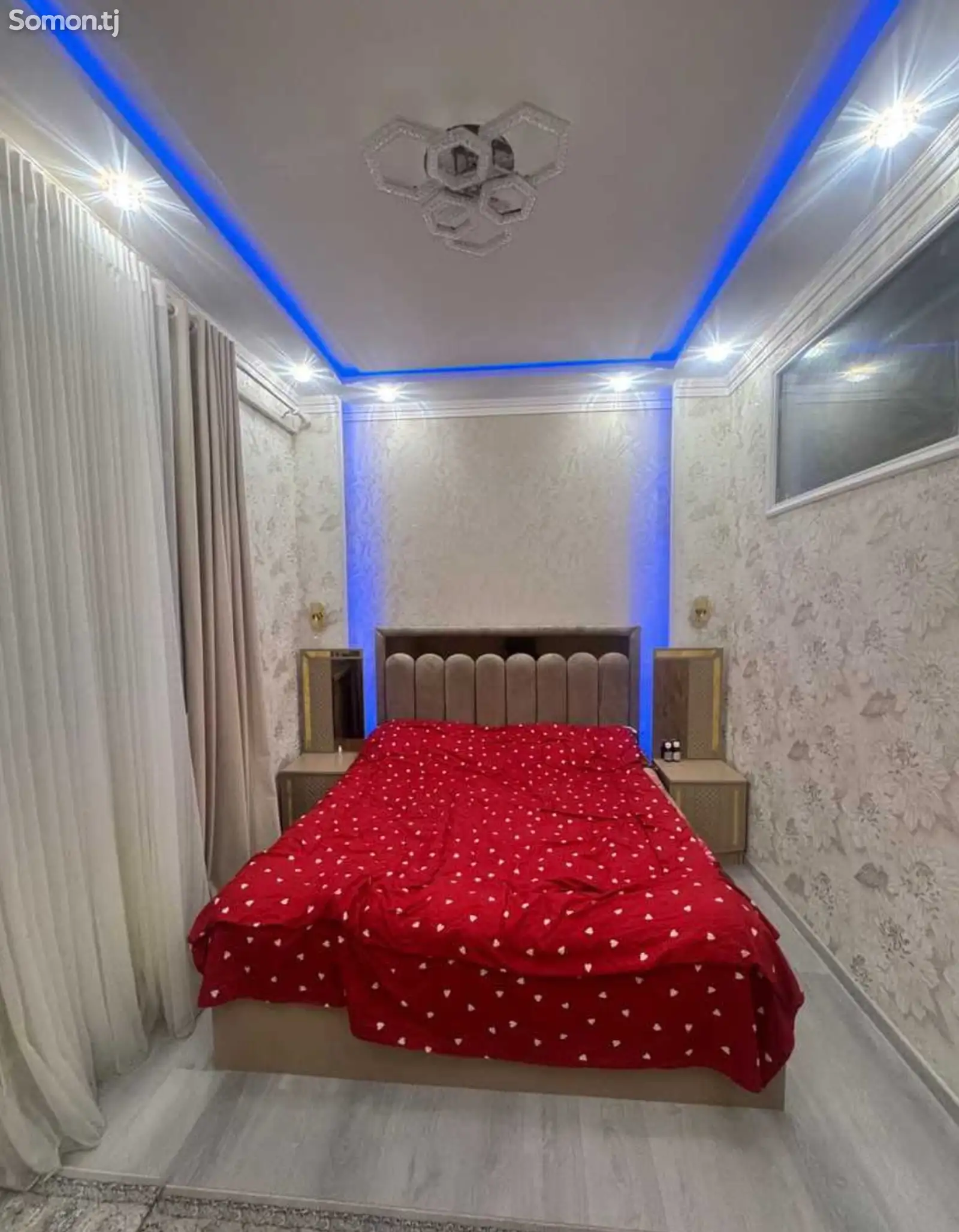 2-комн. квартира, 12 этаж, 60м², И.Сомони-1