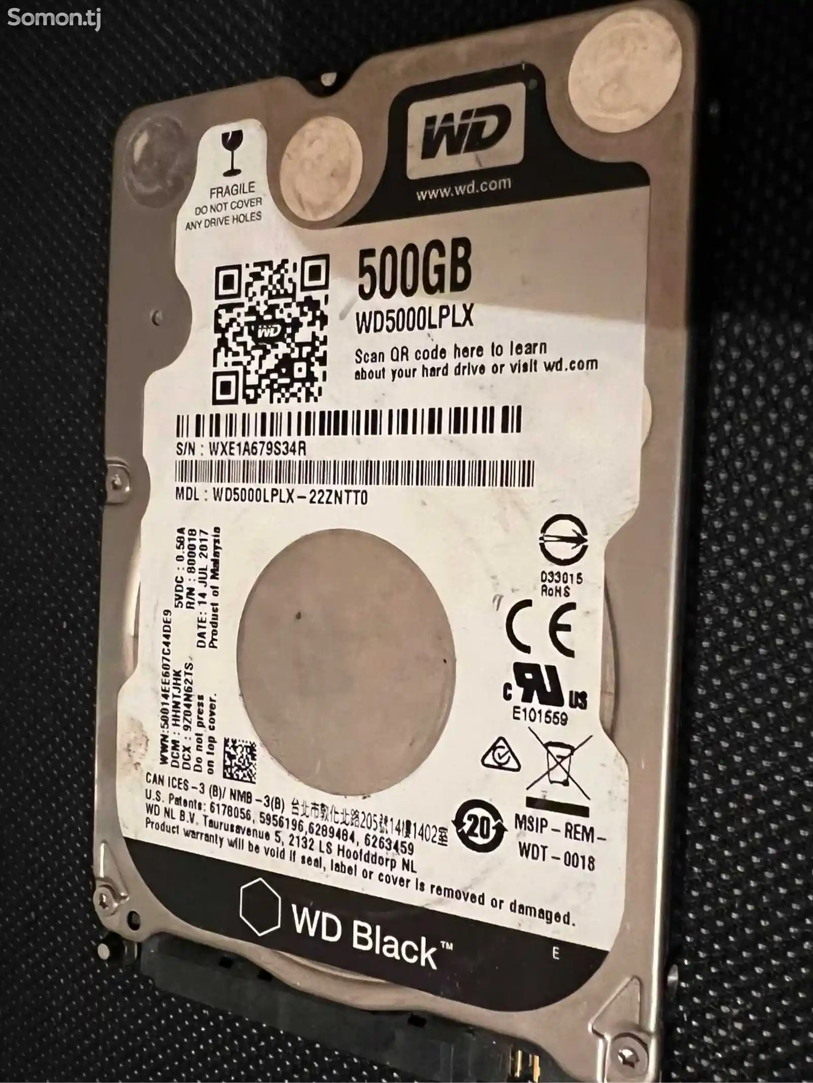 Жесткий диск 500gb-1