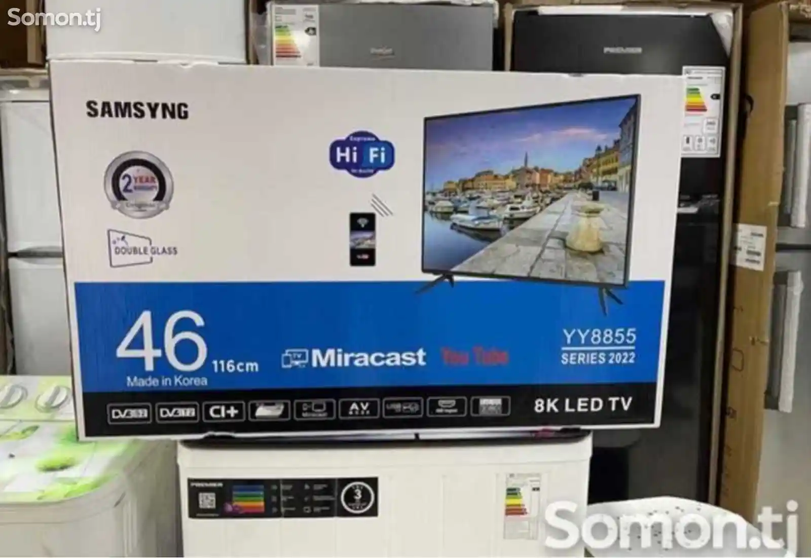 Телевизор 46 MIRACAST new 2024