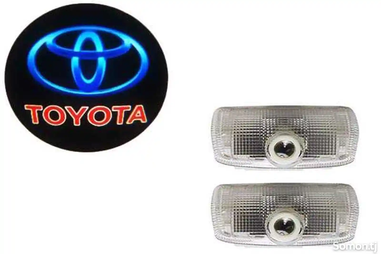 Подсветка логотипа на Toyota Camry-5