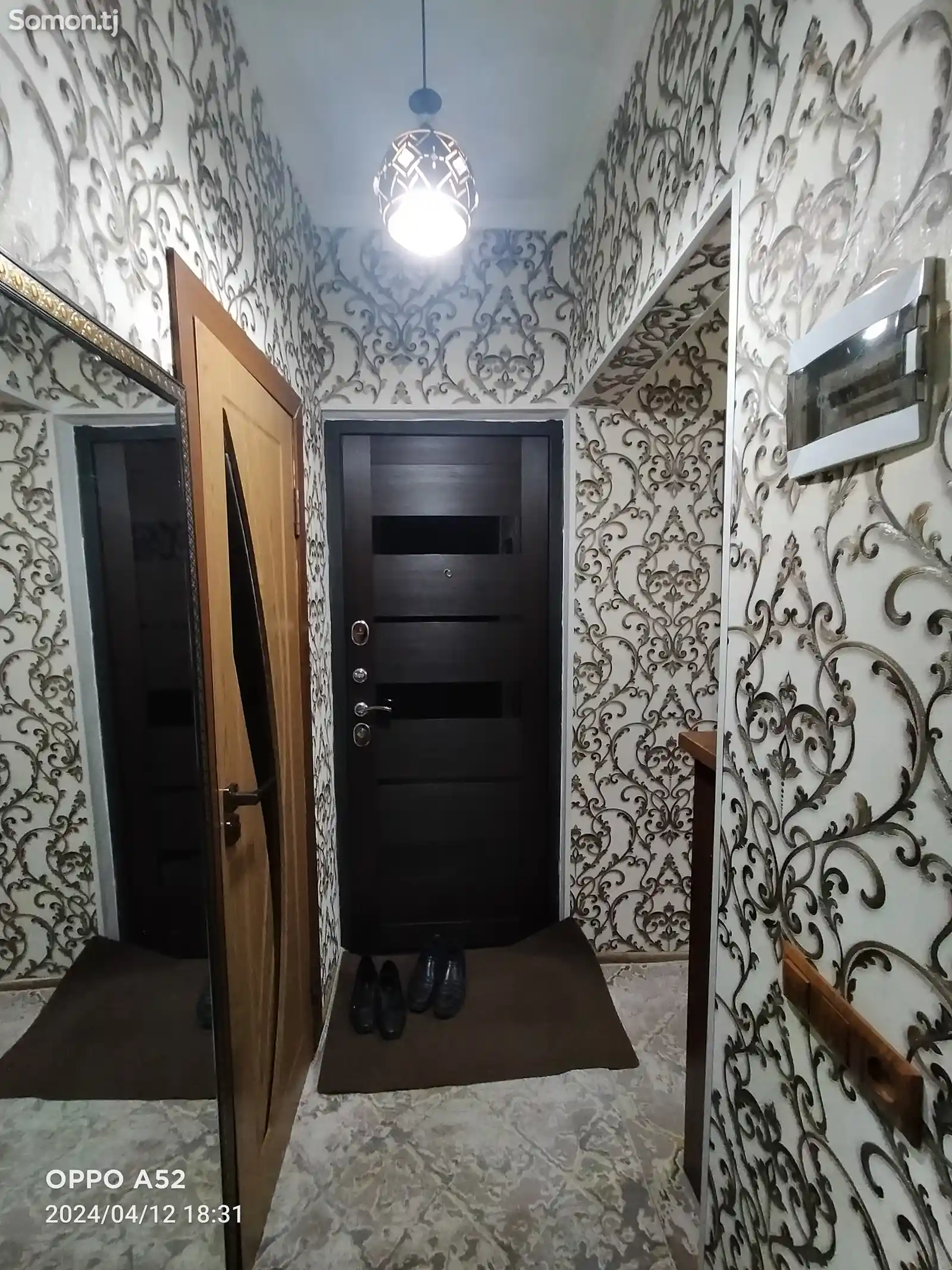 3-комн. квартира, 2 этаж, 49 м², н.Рудаки-14