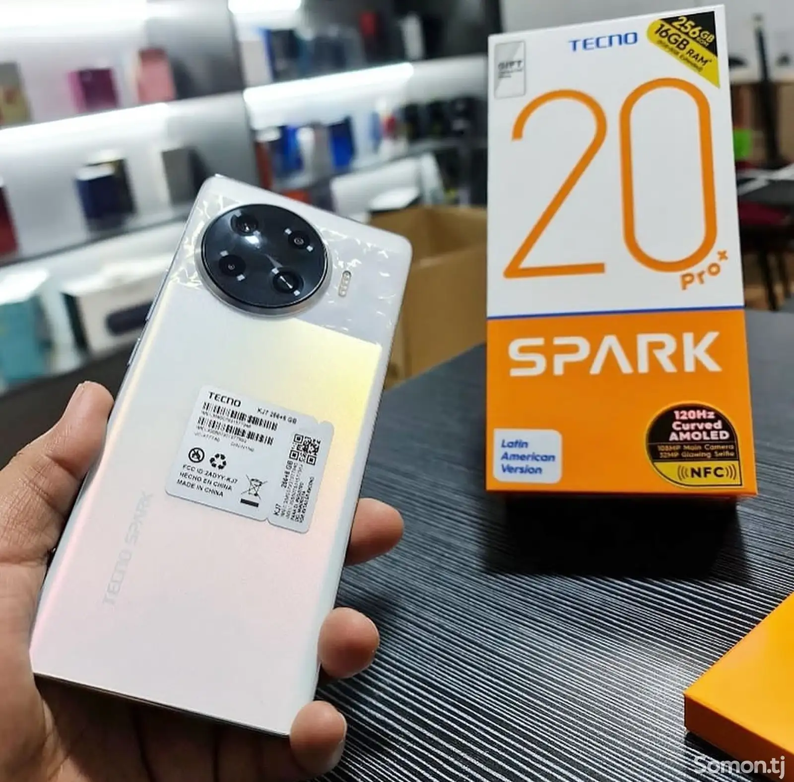 Tecno Spark 20 Pro Plus 16/256Gb white-1