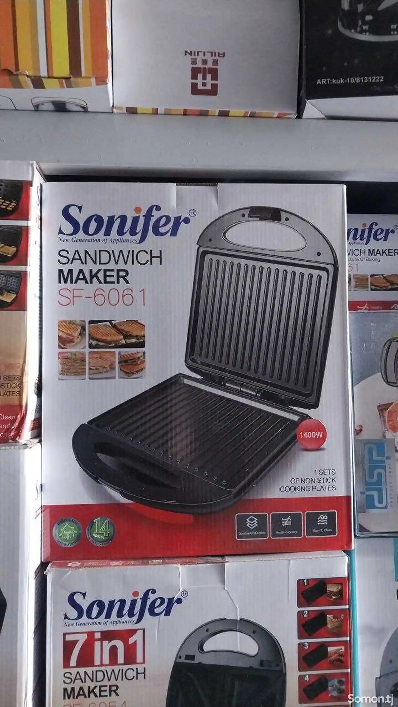 Сэндвичница Sonifer SF-6061 \ Тостер Sonifer SF-6061-5