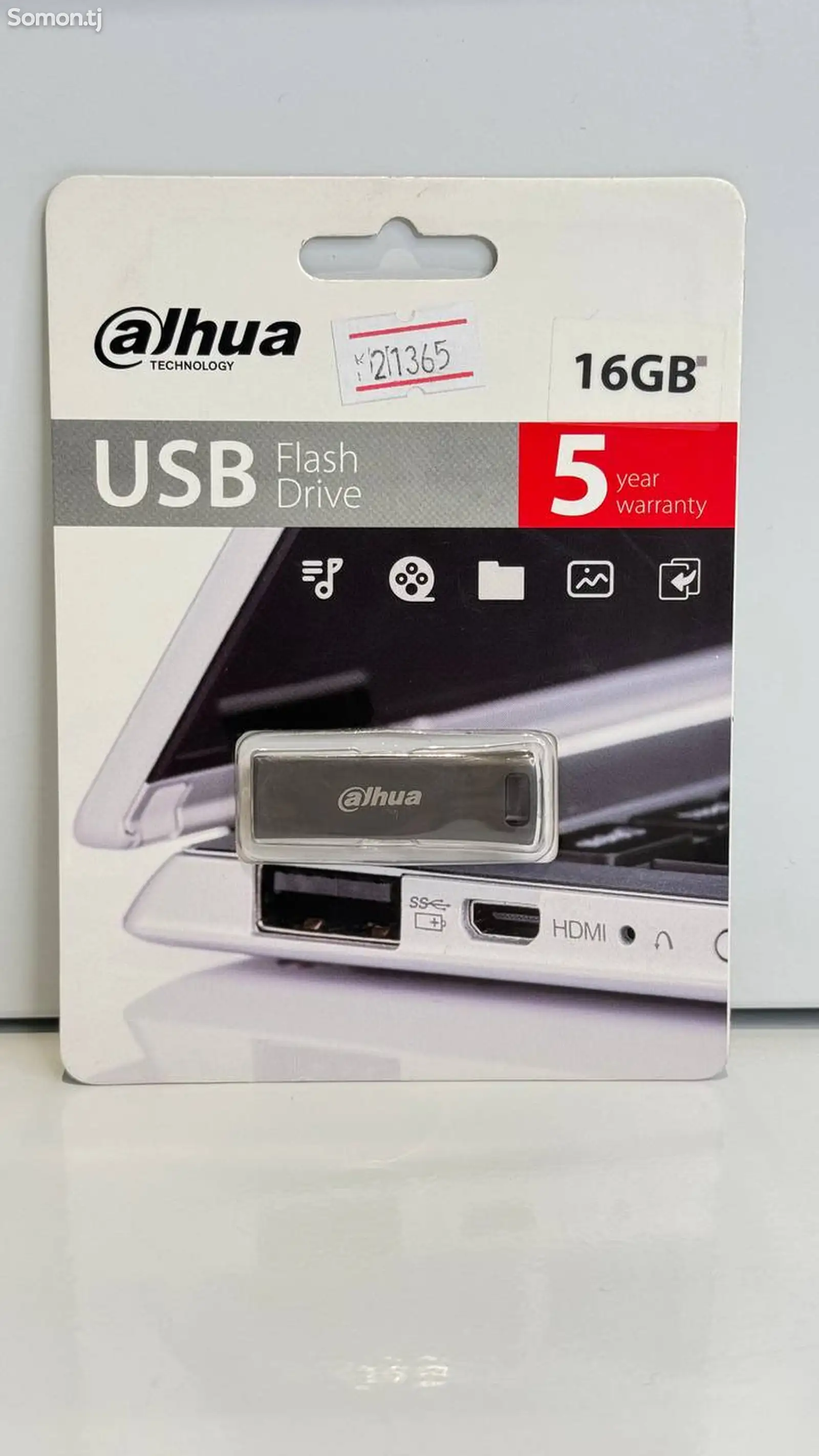 Флеш накопитель DHI-USB-U156-20-16GB - 21365-1