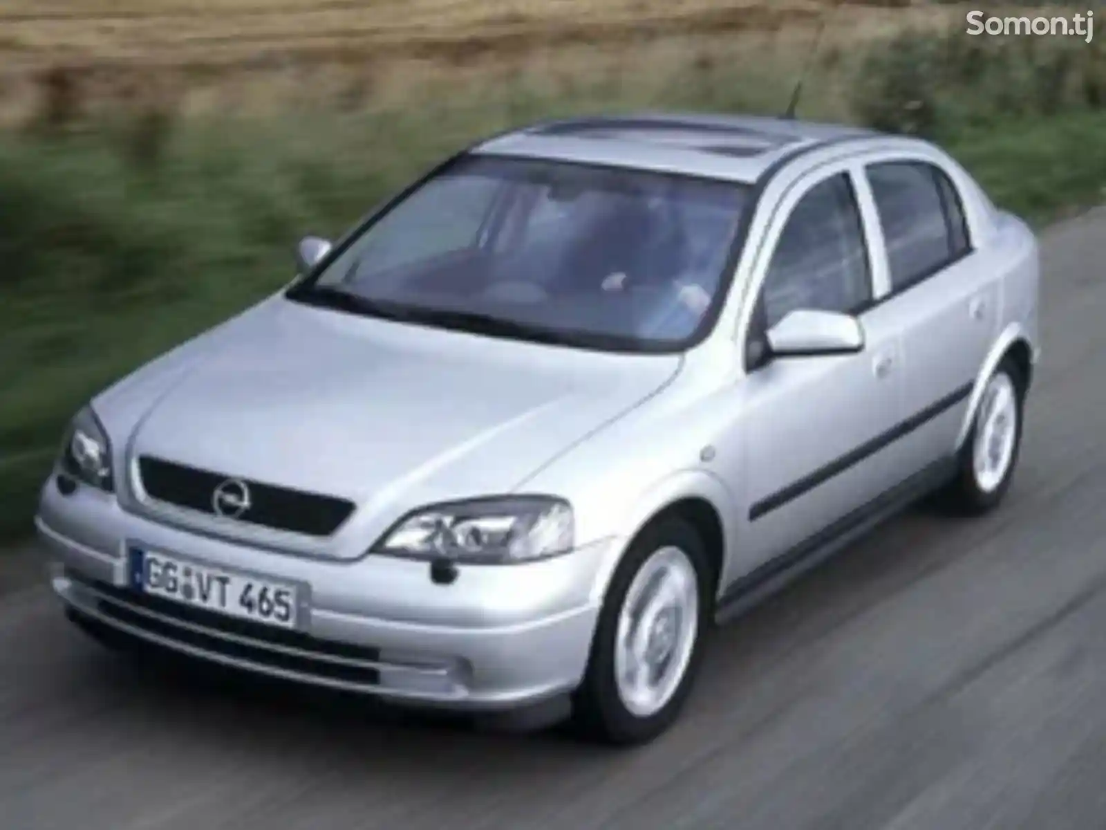 Лобовое стекло на Opel Astra G