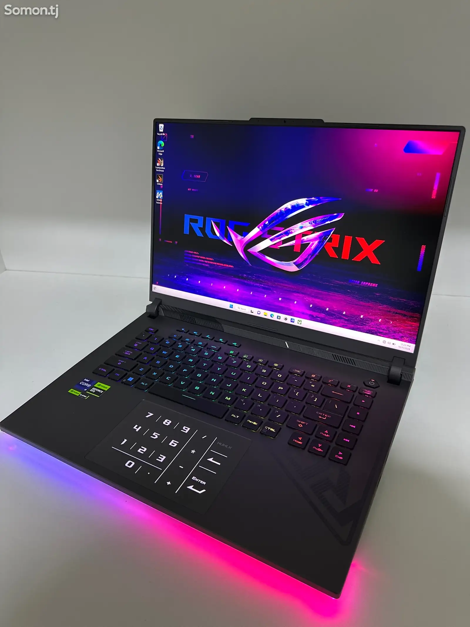 Ноутбук Asus Rog Strix g16 i9-13980hx/32gb ddr5/1tb ssd m2/rtx4070/2k 240Hz-1