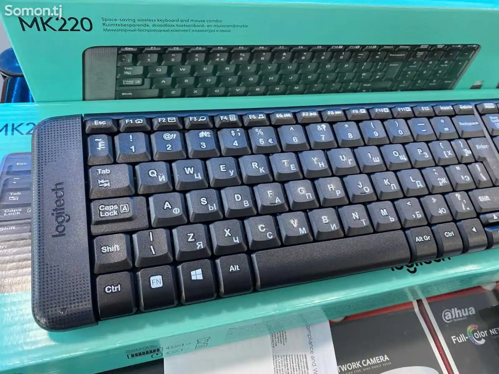 Беспроводная клавиатура с мышкой Logitech MK220-2