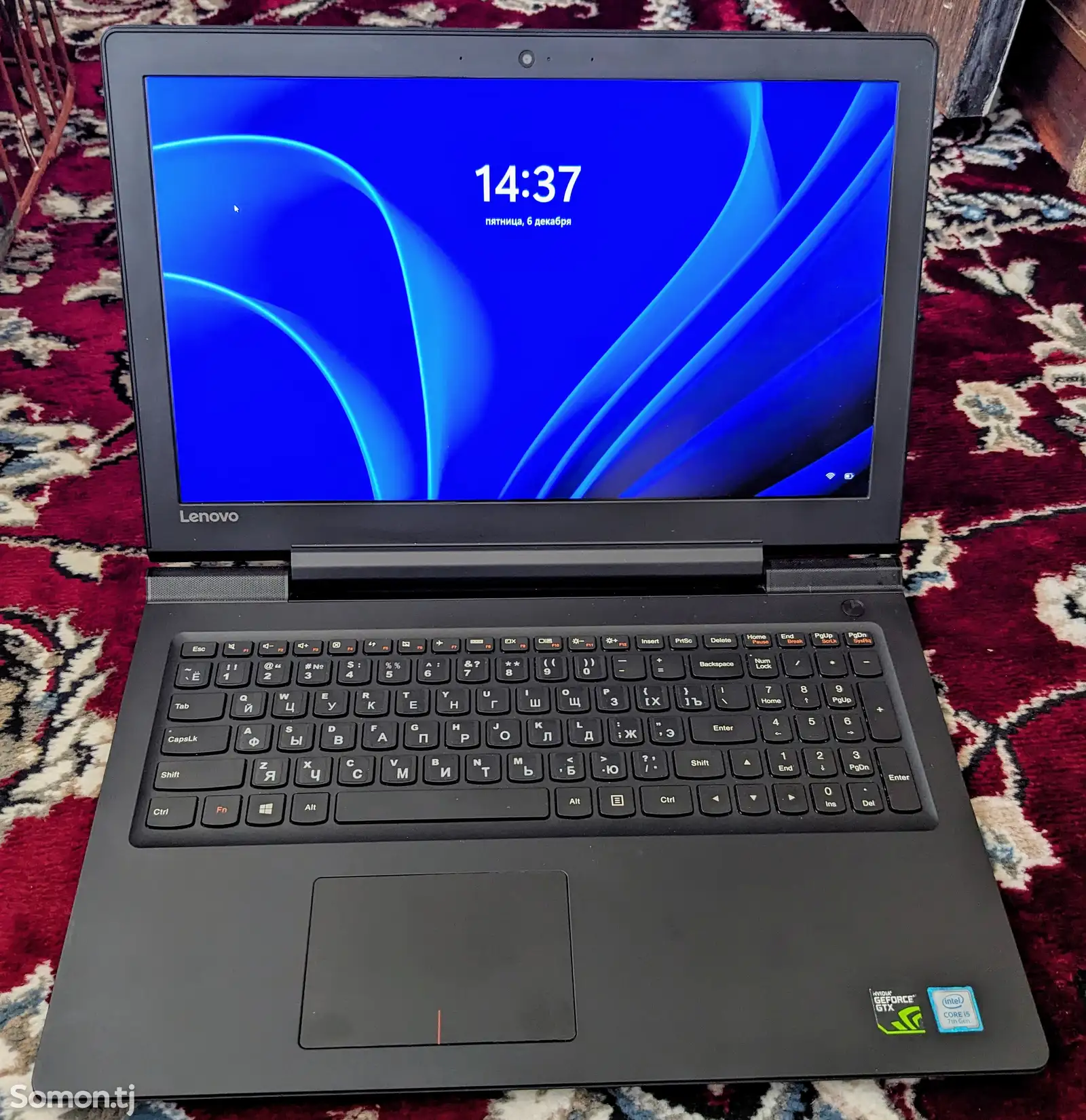 Ноутбук Lenovo Core i5 7gen, GTX 1050-1