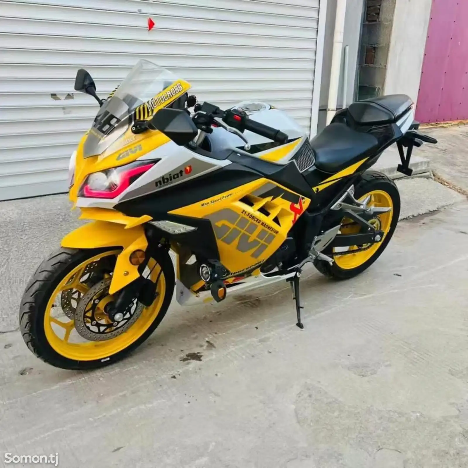 Мотоцикл Yellow ninja 250cc-1