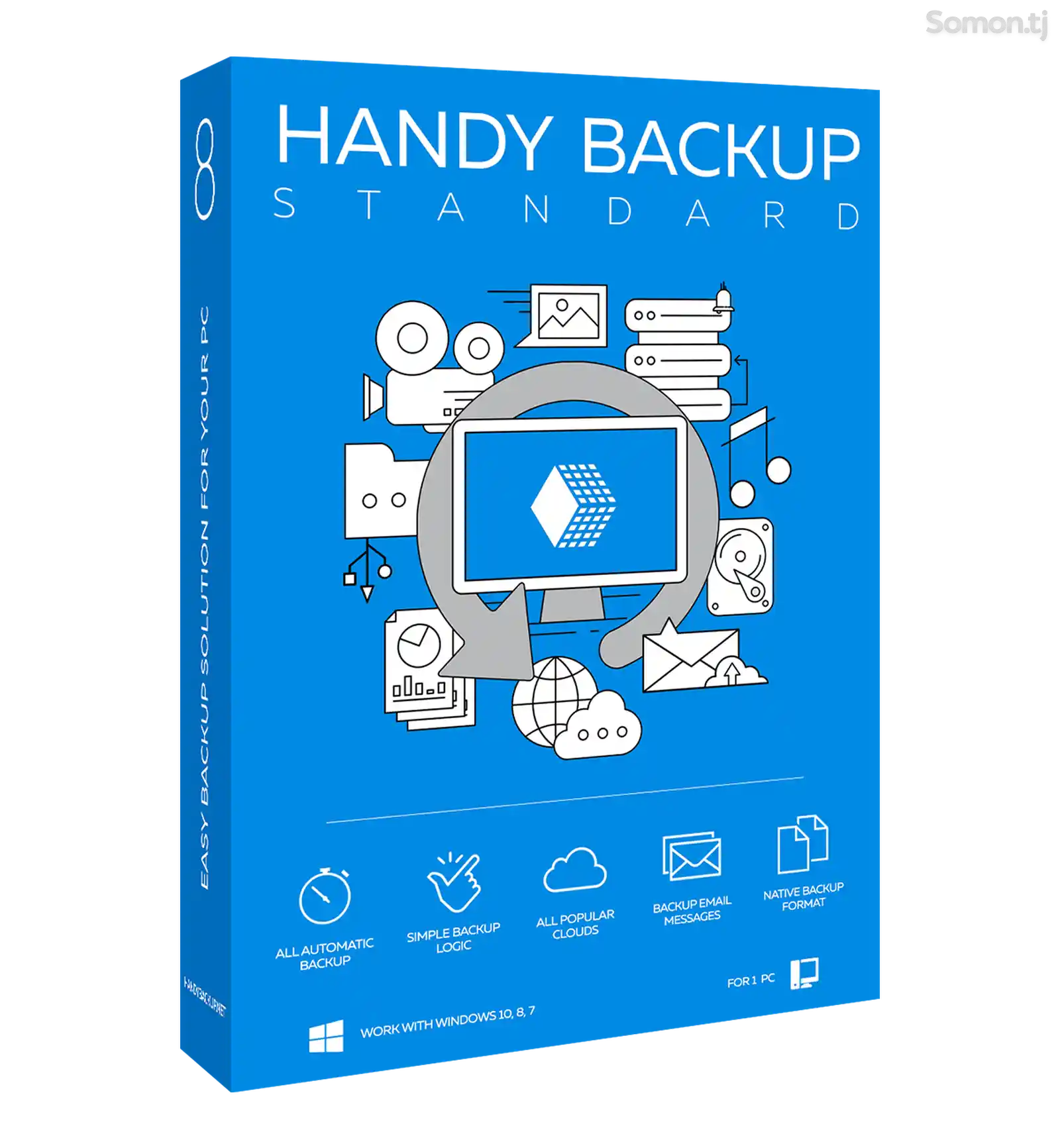 Handy Backup Standard/Home - иҷозатнома барои 1 роёна