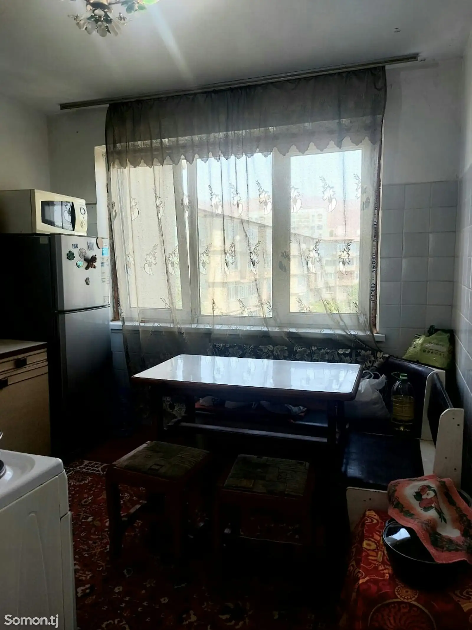 4-комн. квартира, 4 этаж, 80 м², 8 мкр, школы Балаёкат и Чехова-9