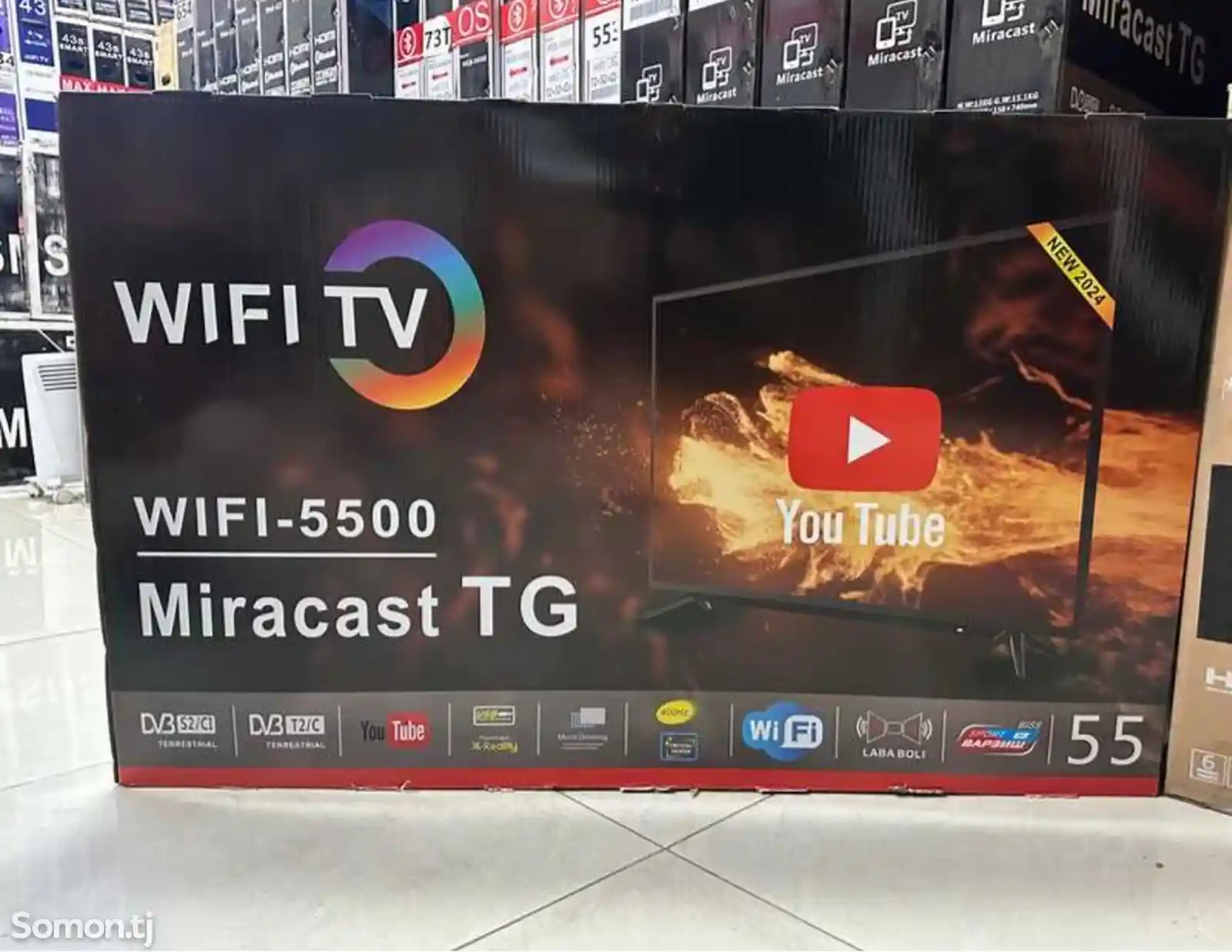 Телевизор 55 Smart WiFi