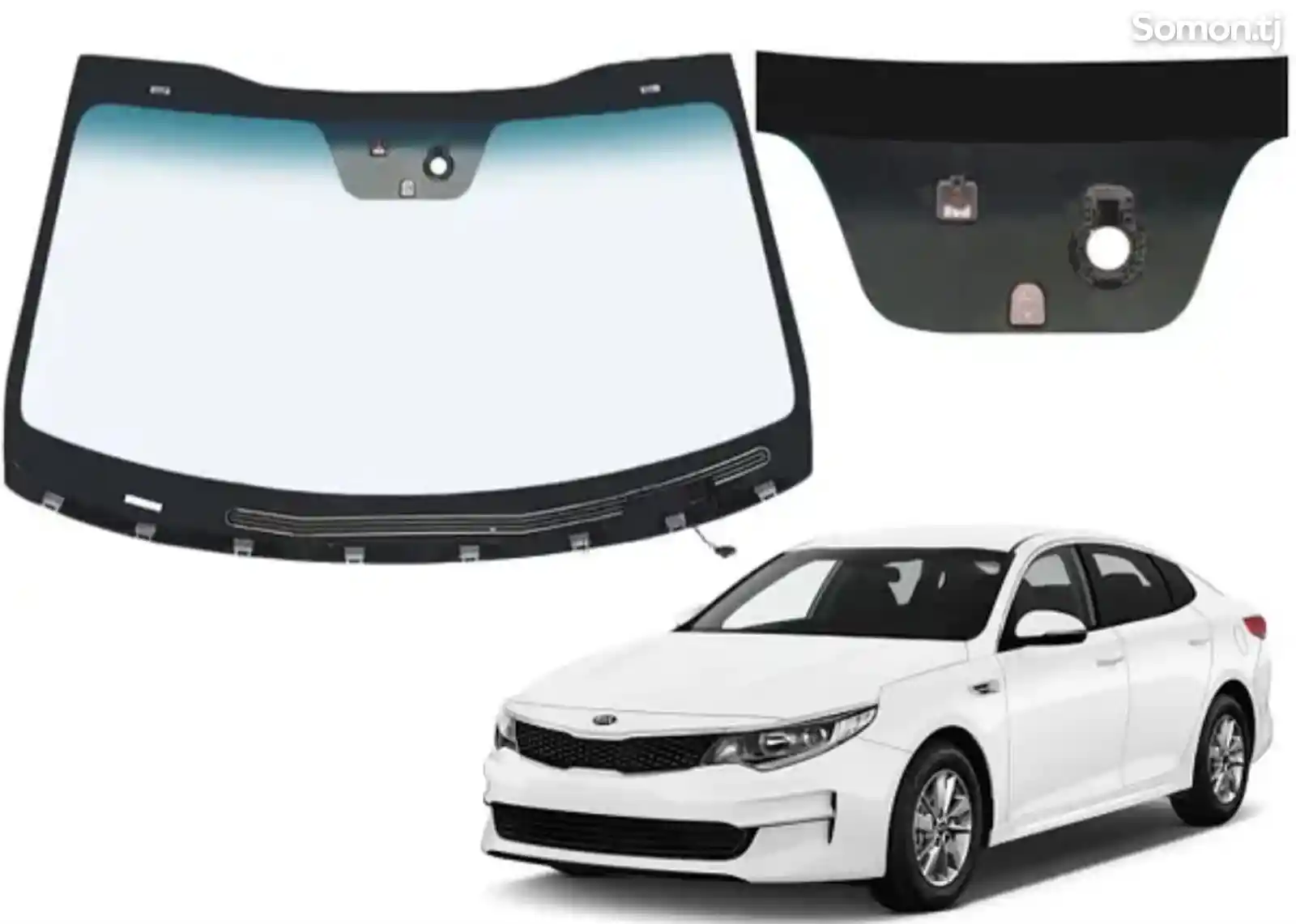 Лобовое стекло Kia Optima 2014 2015 2016 2017 2018 2019