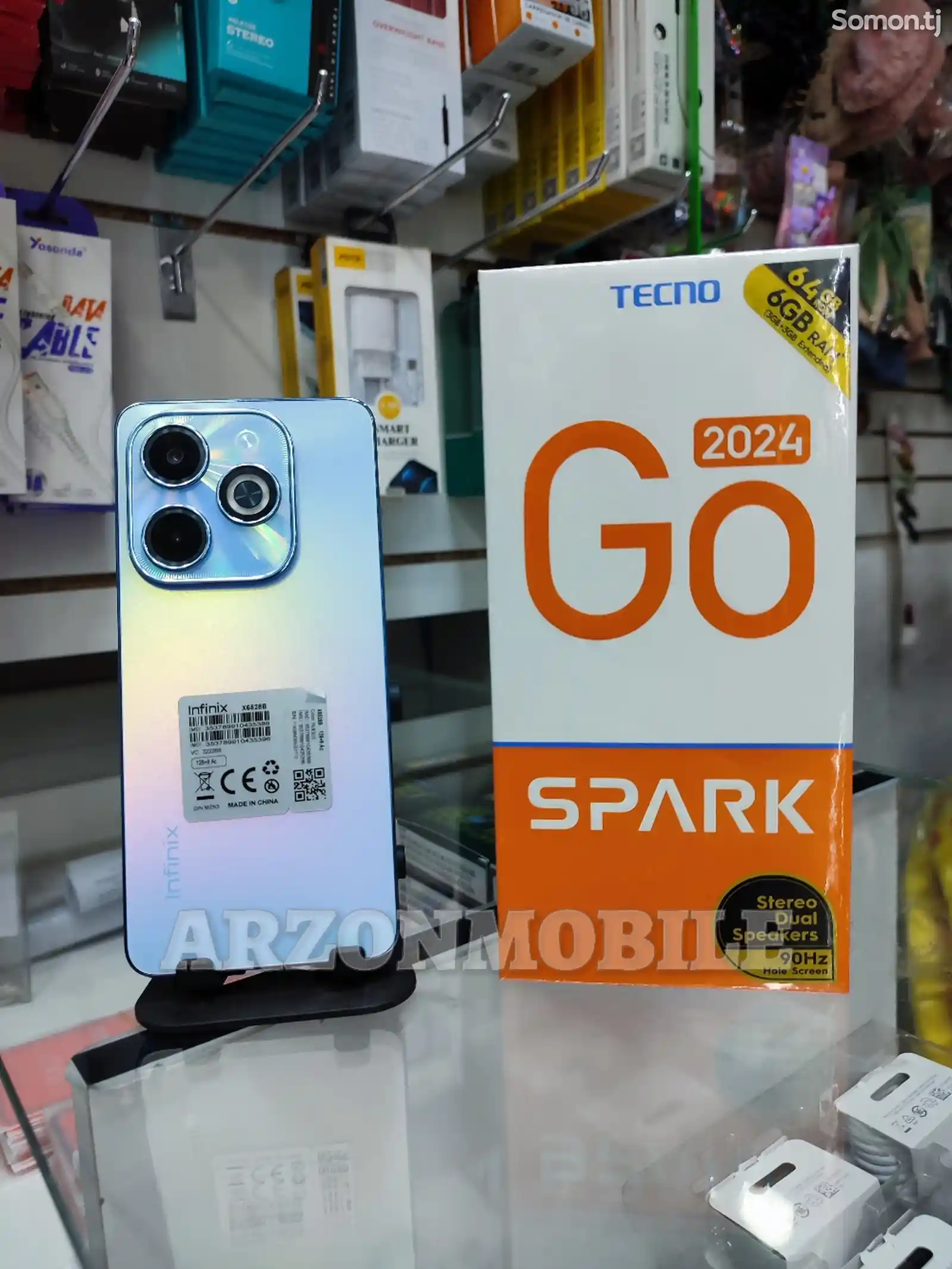 Tecno Spark Go 2024 3+3/64Gb White-1