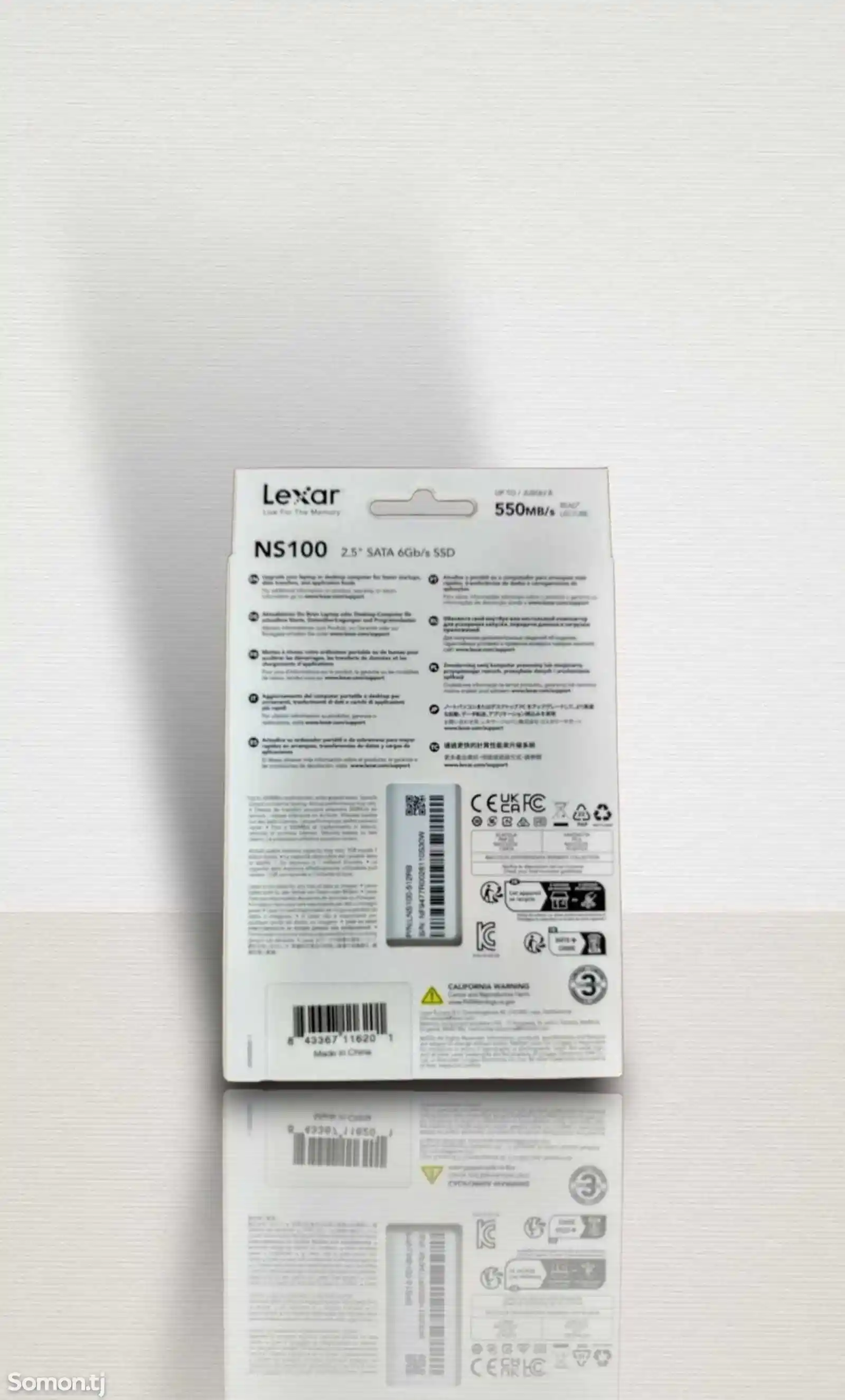 Накопитель SSD Lexar NS100 512gb-2