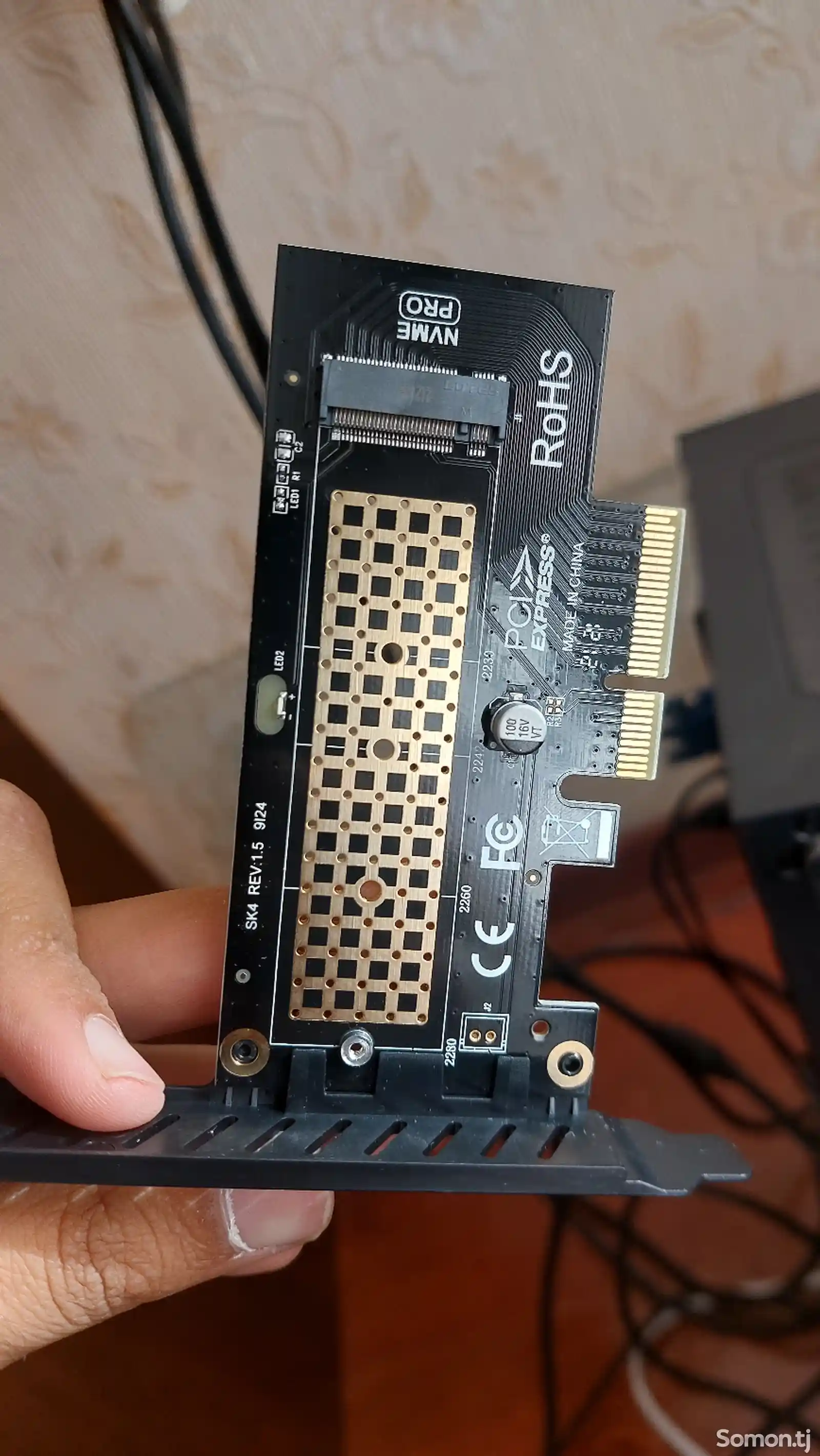 переходник SSD M.2 В PCI EXPRESS-2