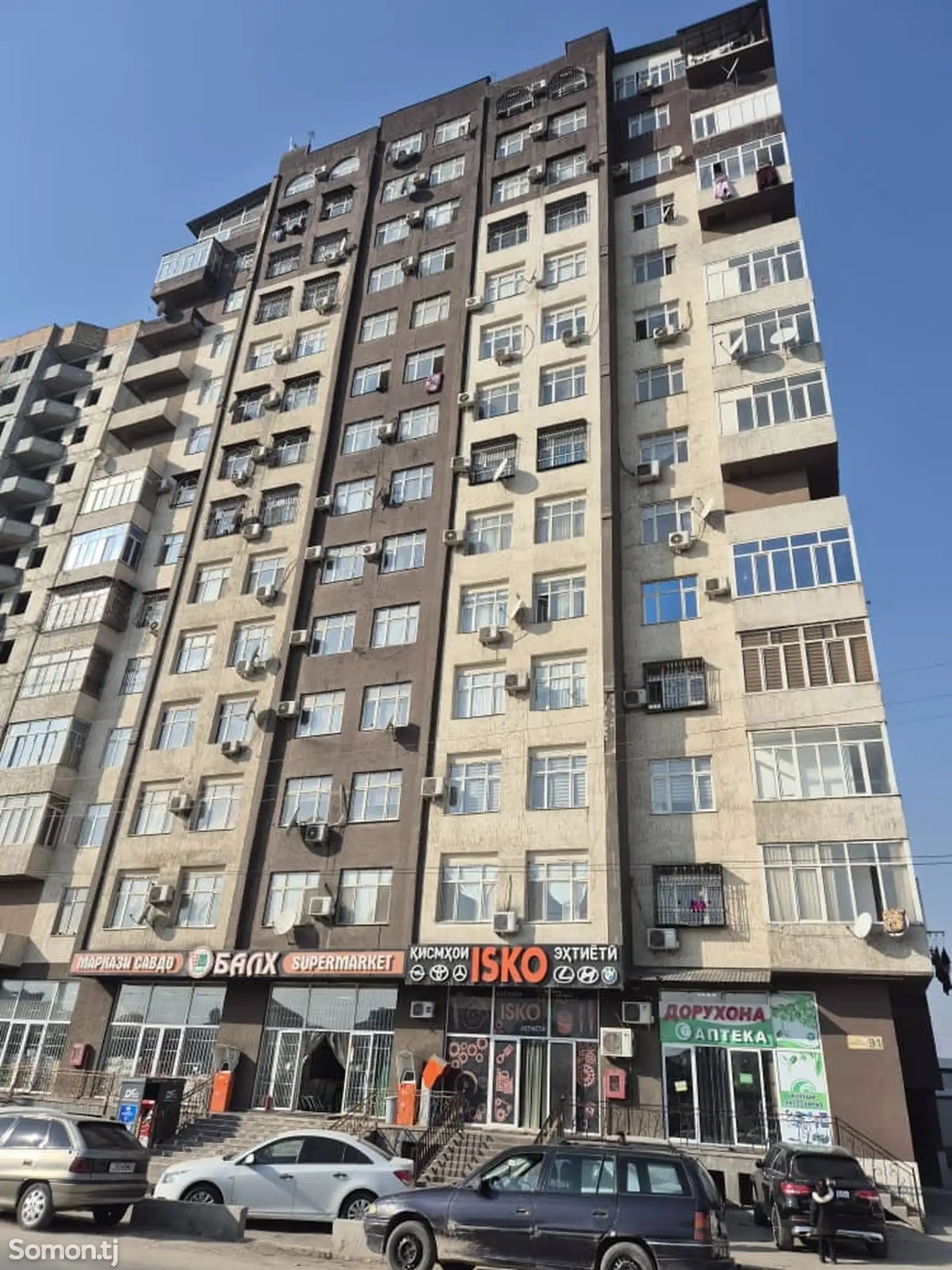 2-комн. квартира, 11 этаж, 80 м², 33мкр, рынок Балх-1