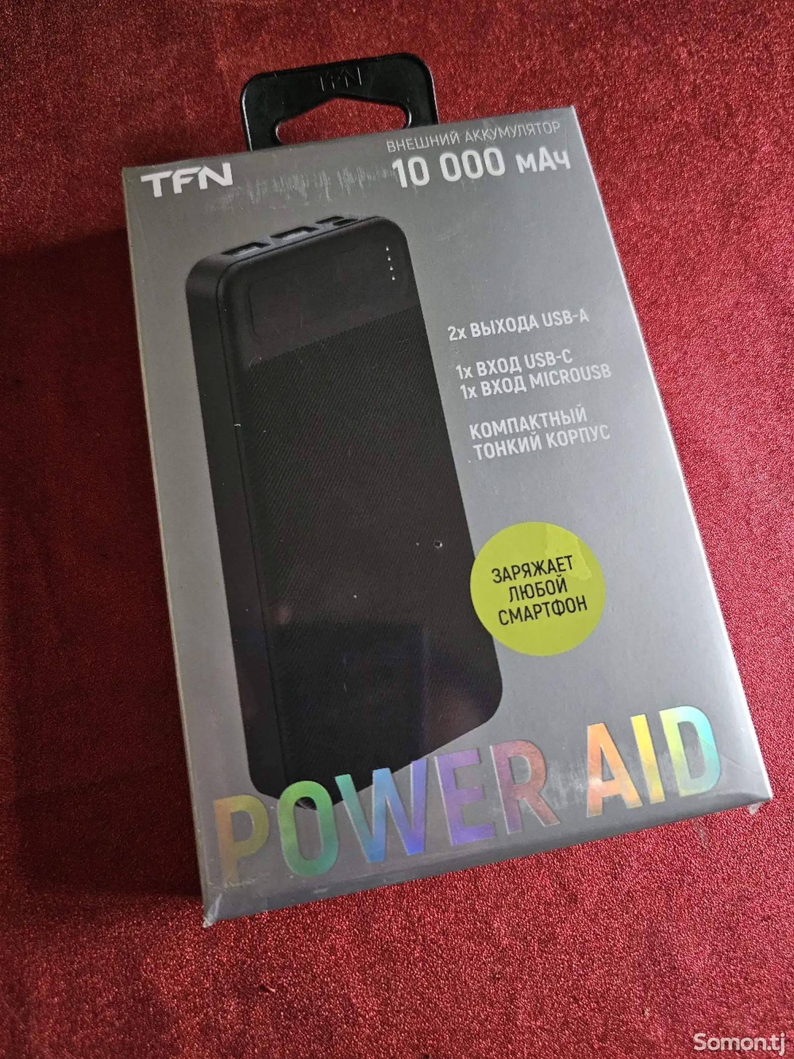 Внешний аккумулятор Power bank TFN Power Aid 10 000 mAh-1