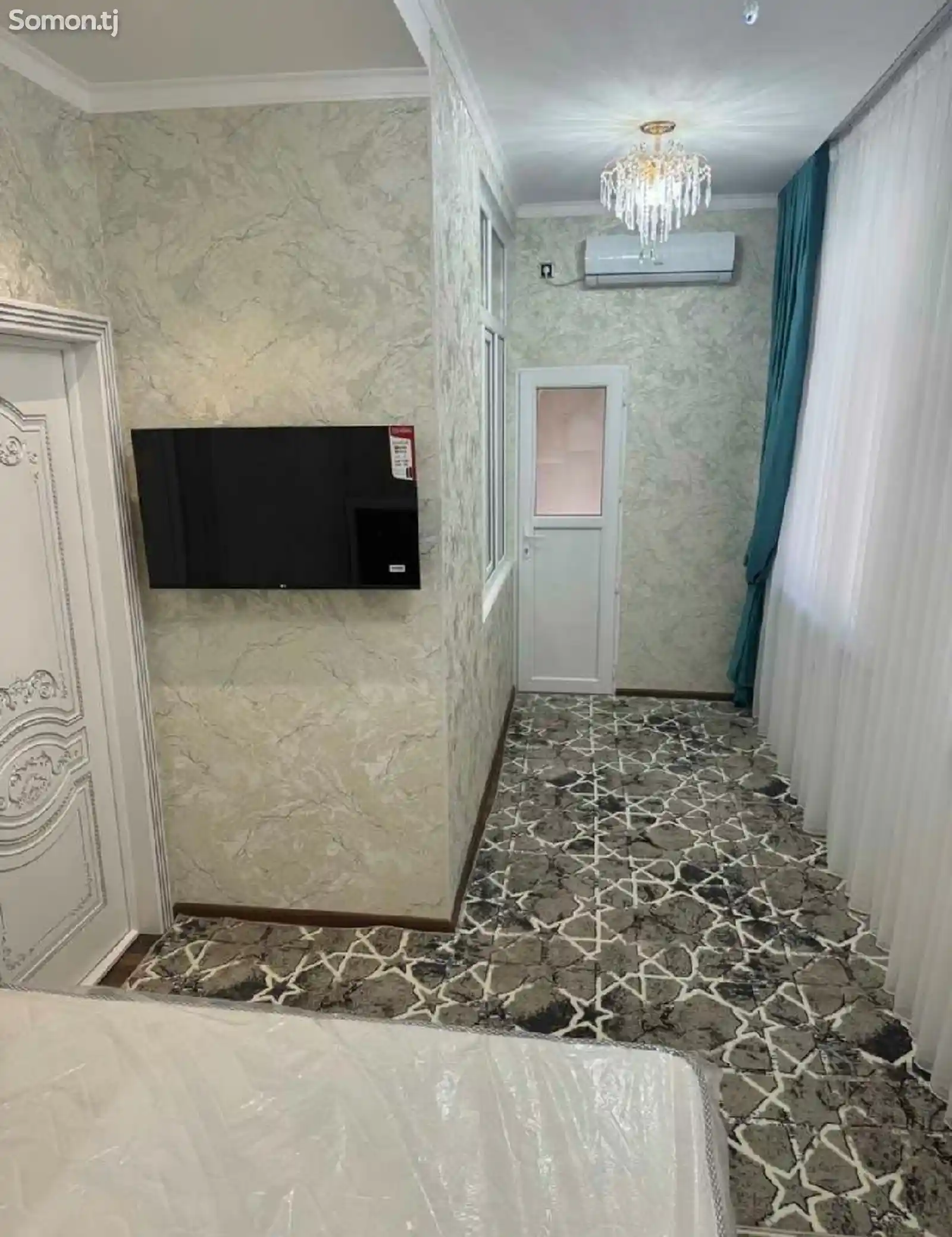 2-комн. квартира, 11 этаж, 60м², И. Сомони-4