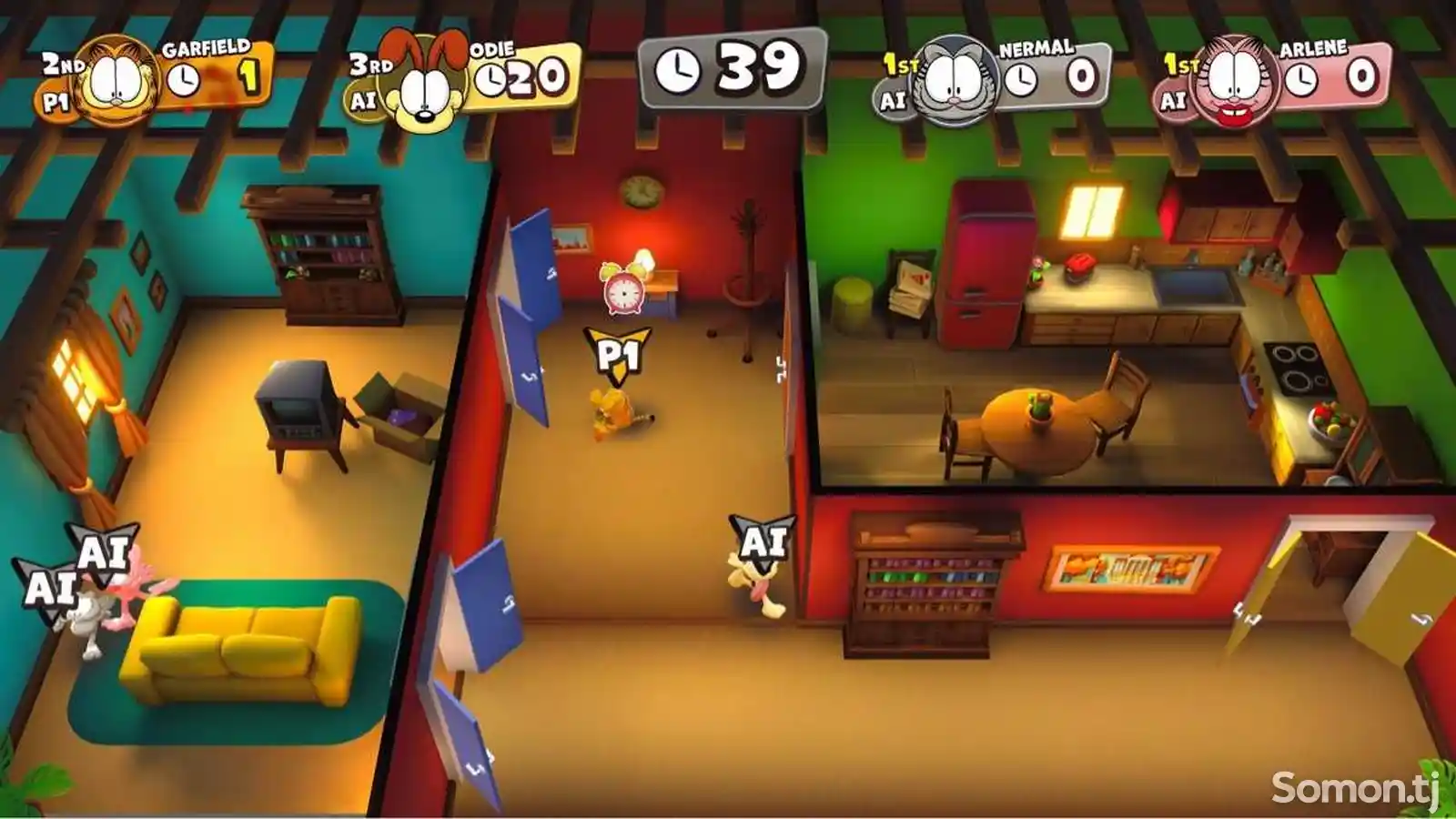 Игра Garfield Lasagna Party для PS4-6