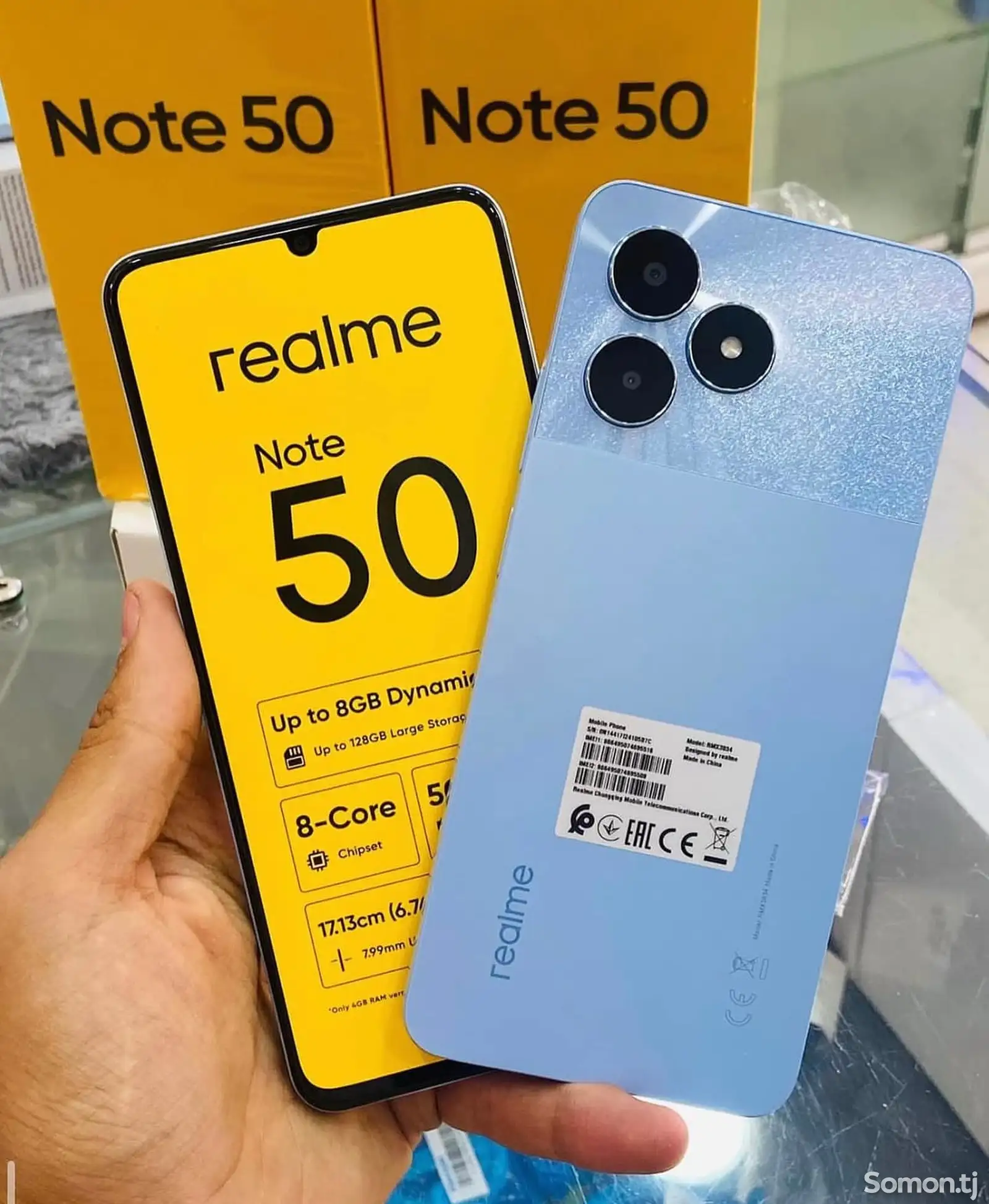 Realmi Note 50 4+4/128Gb black-1